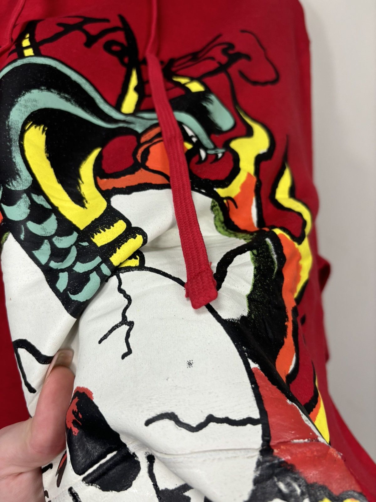 Christian Audigier Ed Hardy Christian Audigier Skull Fire Logo Y2K Hype Hoodie Size US M / EU 48-50 / 2 - 5 Thumbnail