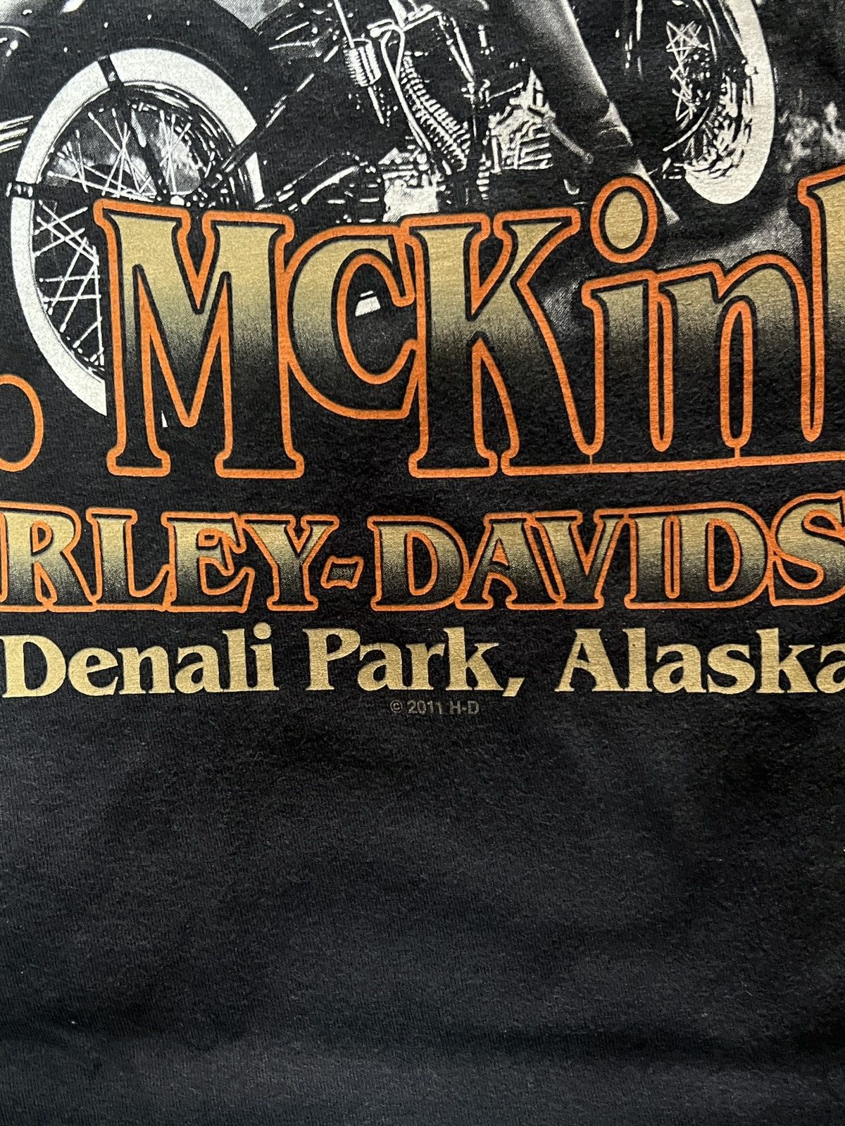 Harley Davidson Vintage Harley-Davidson Mt. McKinley Alaska Tee – Size Large Size US L / EU 52-54 / 3 - 3 Thumbnail