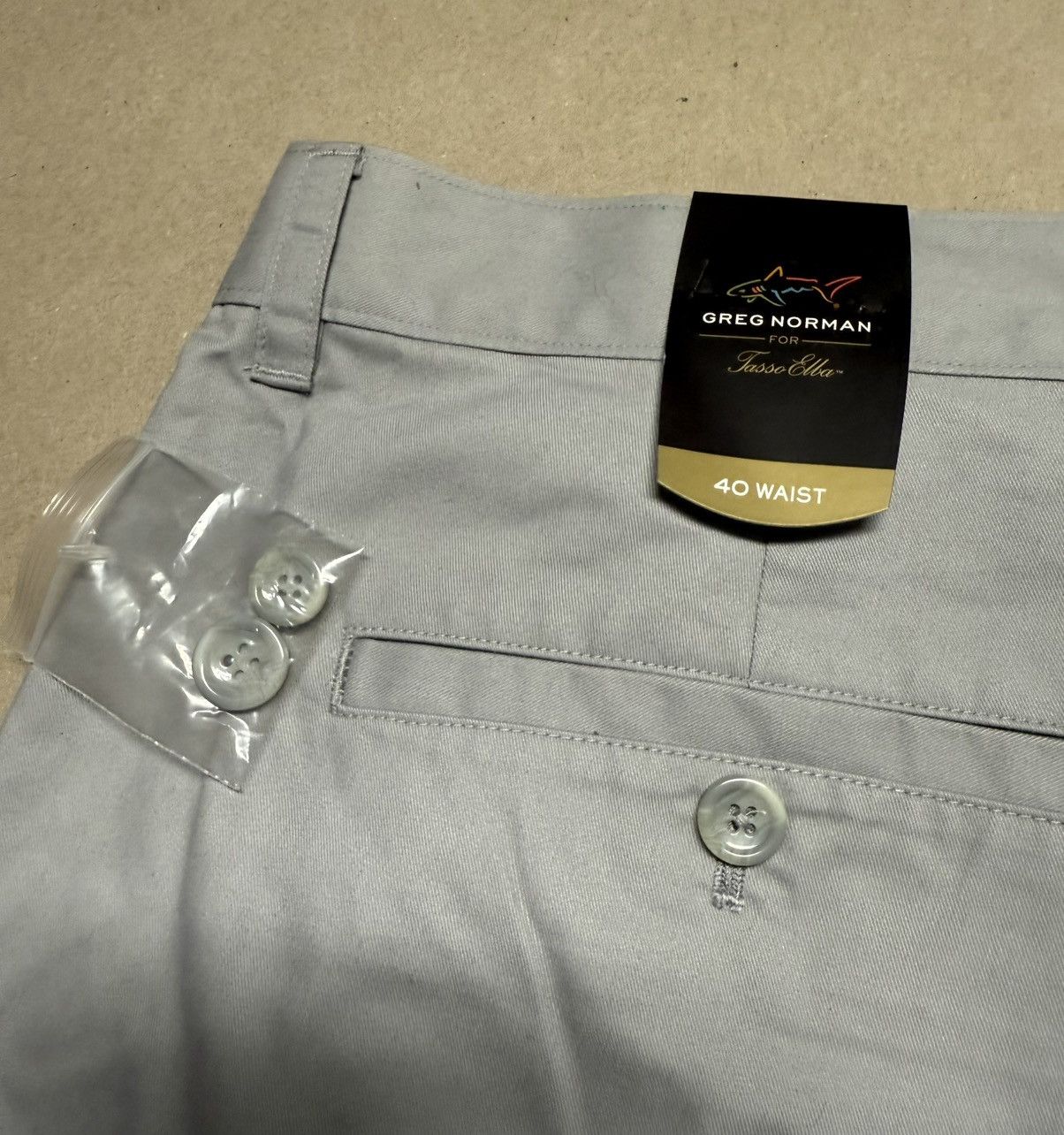 Greg Norman Greg Norman for Tasso Elba Golf shorts size 40 NEW Rare! Size US 40 / EU 56 - 4 Thumbnail