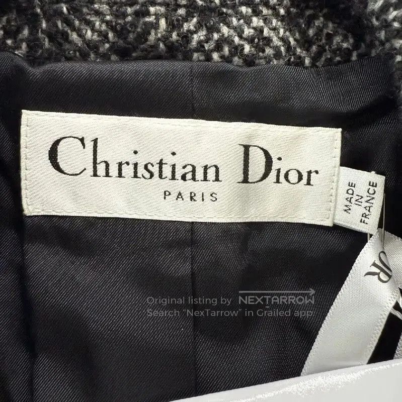 Dior Dior Color-Block Wool Ladies' Coat . Size M / US 6-8 / IT 42-44 - 3 Thumbnail