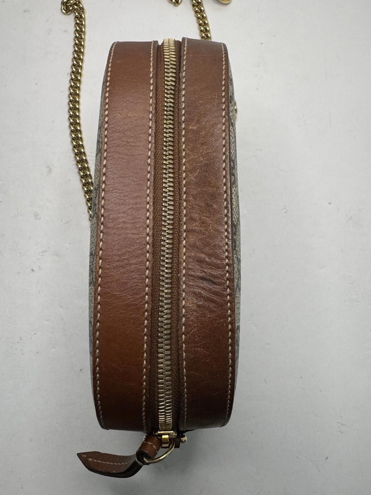 Gucci GUCCI Chain Shoulder bag GG Supreme Canvas, Brown Preowned Size ONE SIZE - 4 Thumbnail