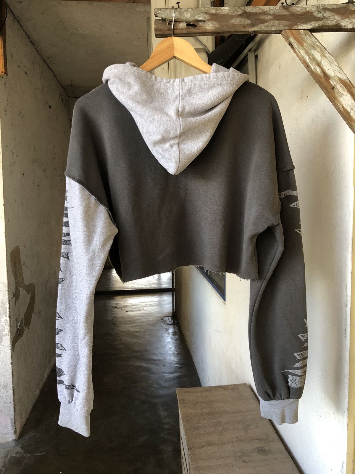 Seditionaries Rare🔥 New Girl Order x Night Mare Sweat Crop Top Sweater Size M / US 6-8 / IT 42-44 - 2 Thumbnail