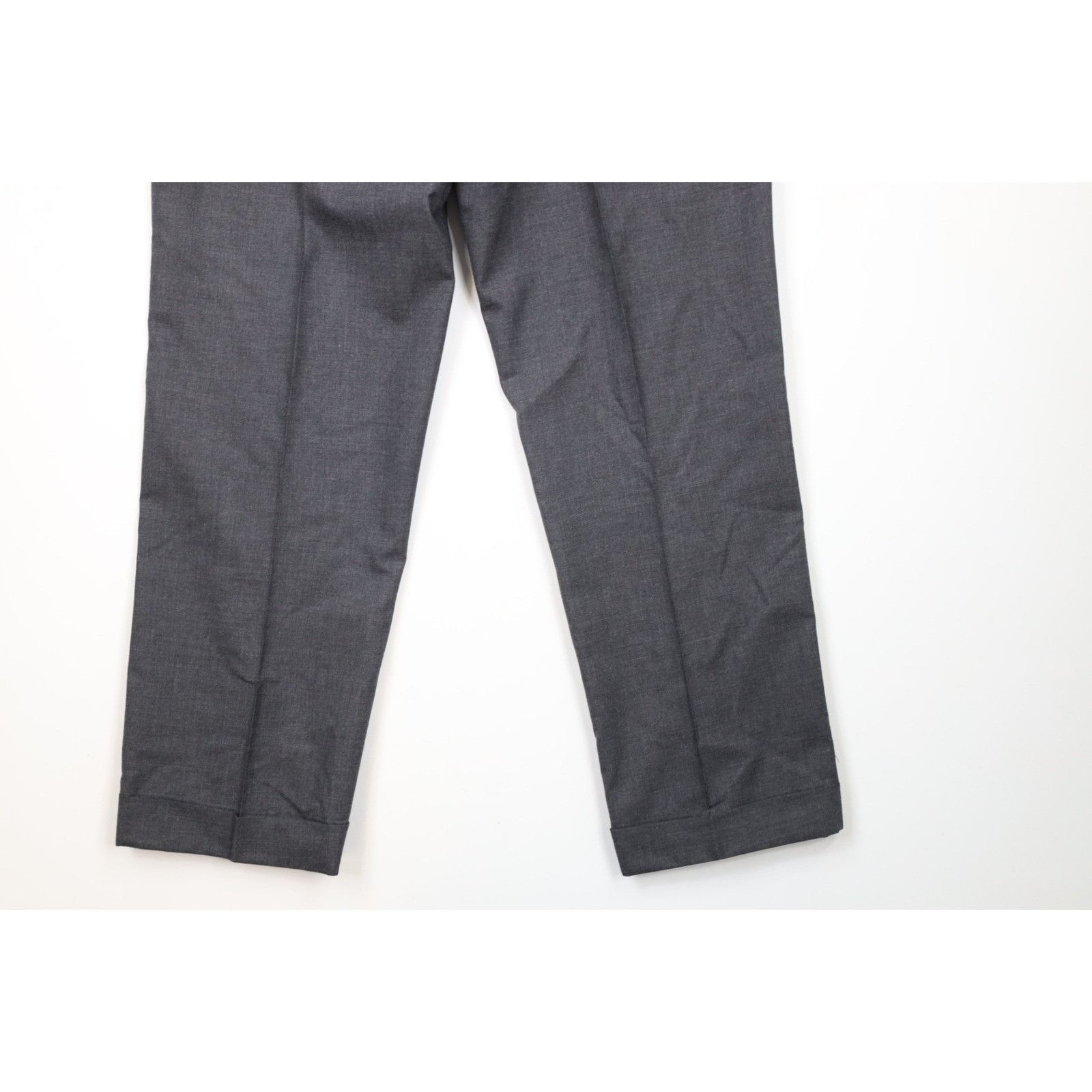 Brooks Brothers × Vintage Vintage 70s Brooks Brothers Cuffed Wool Chino Pants Size US 34 / EU 50 - 10 Thumbnail