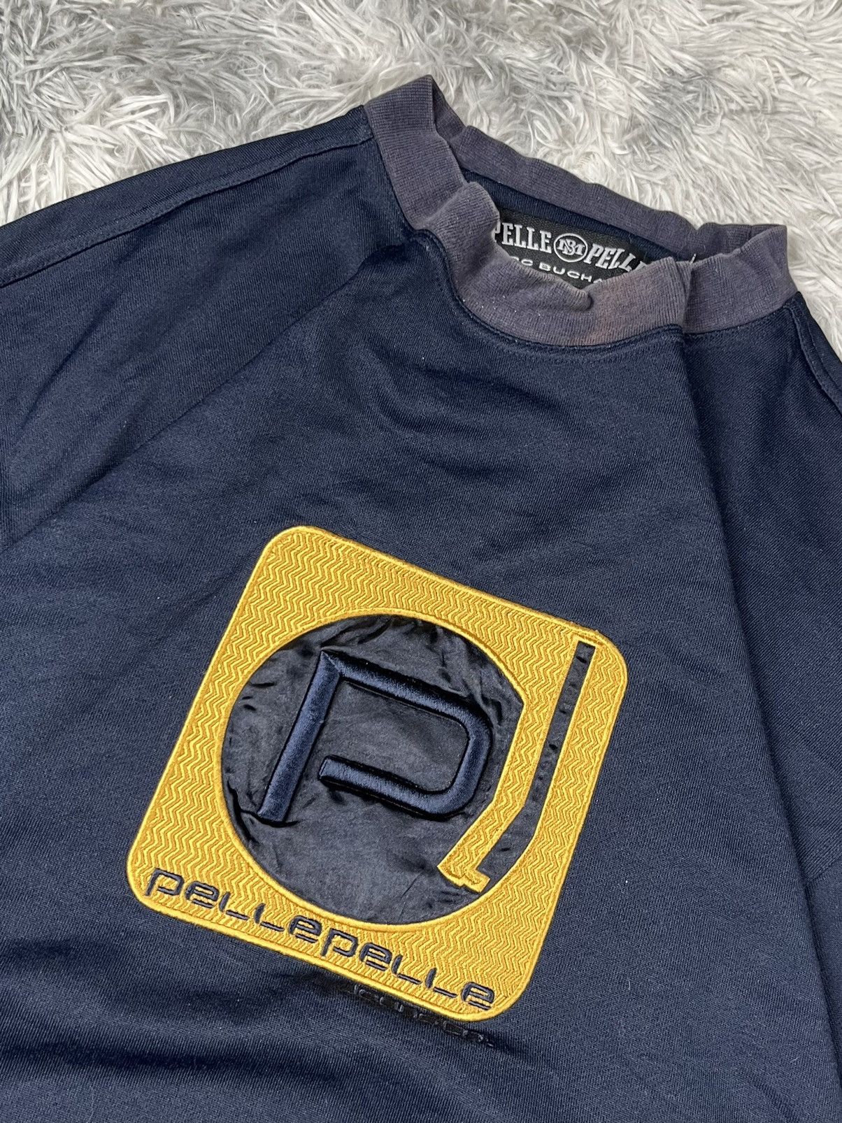 Pelle Pelle Vintage 90s Pelle Pelle Big Logo Sweatshirt Size US M / EU 48-50 / 2 - 5 Thumbnail