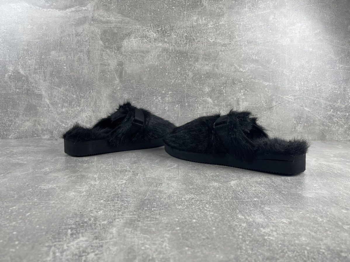 Suicoke Suicoke NWT Rare Y2K Black Fluffy Slip-on Sandals Size US 9 / EU 42 - 7 Thumbnail