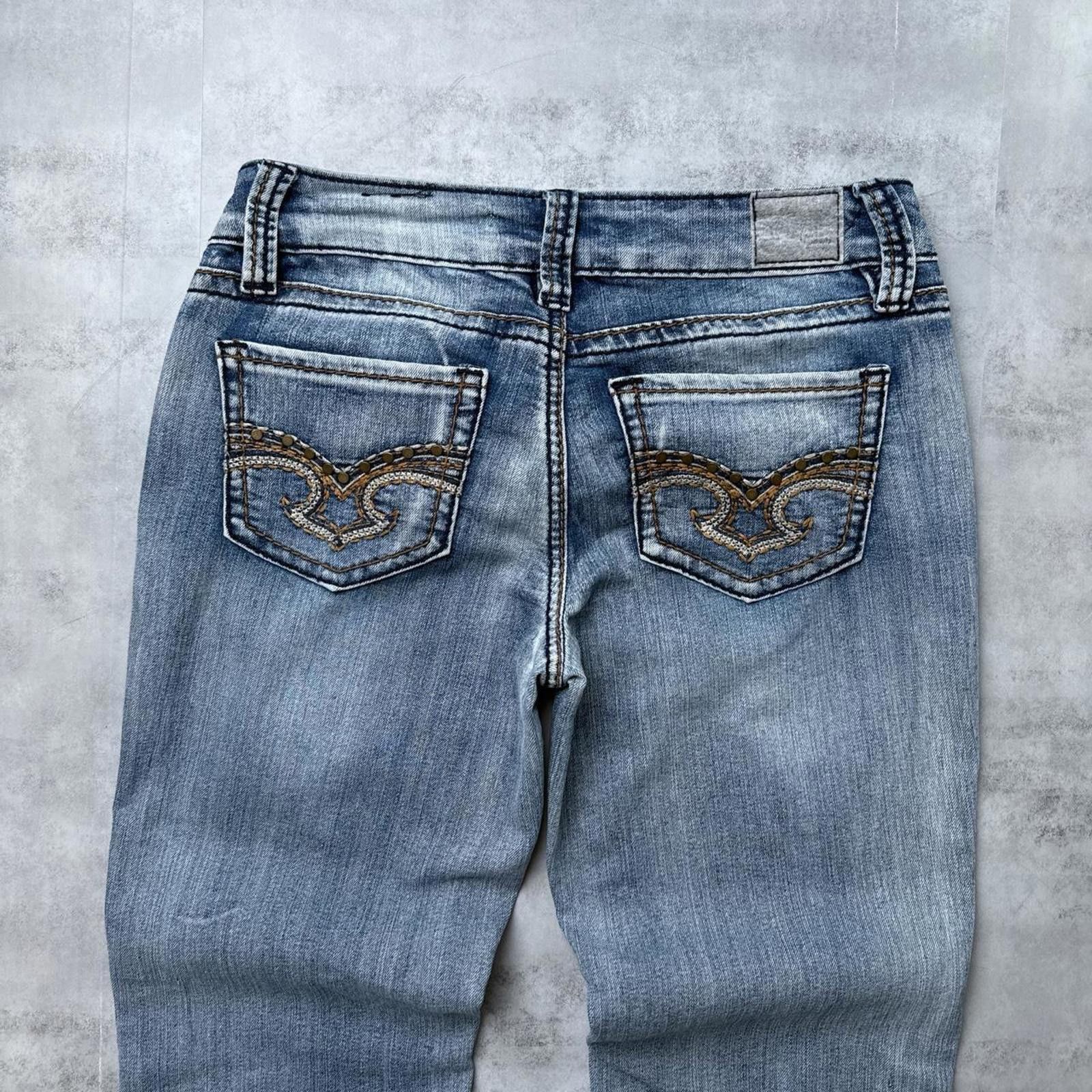 Other Y2K YMI Boot Cut Denim 00s Jeans Size 25" / US 0 / IT 36 - 6 Thumbnail