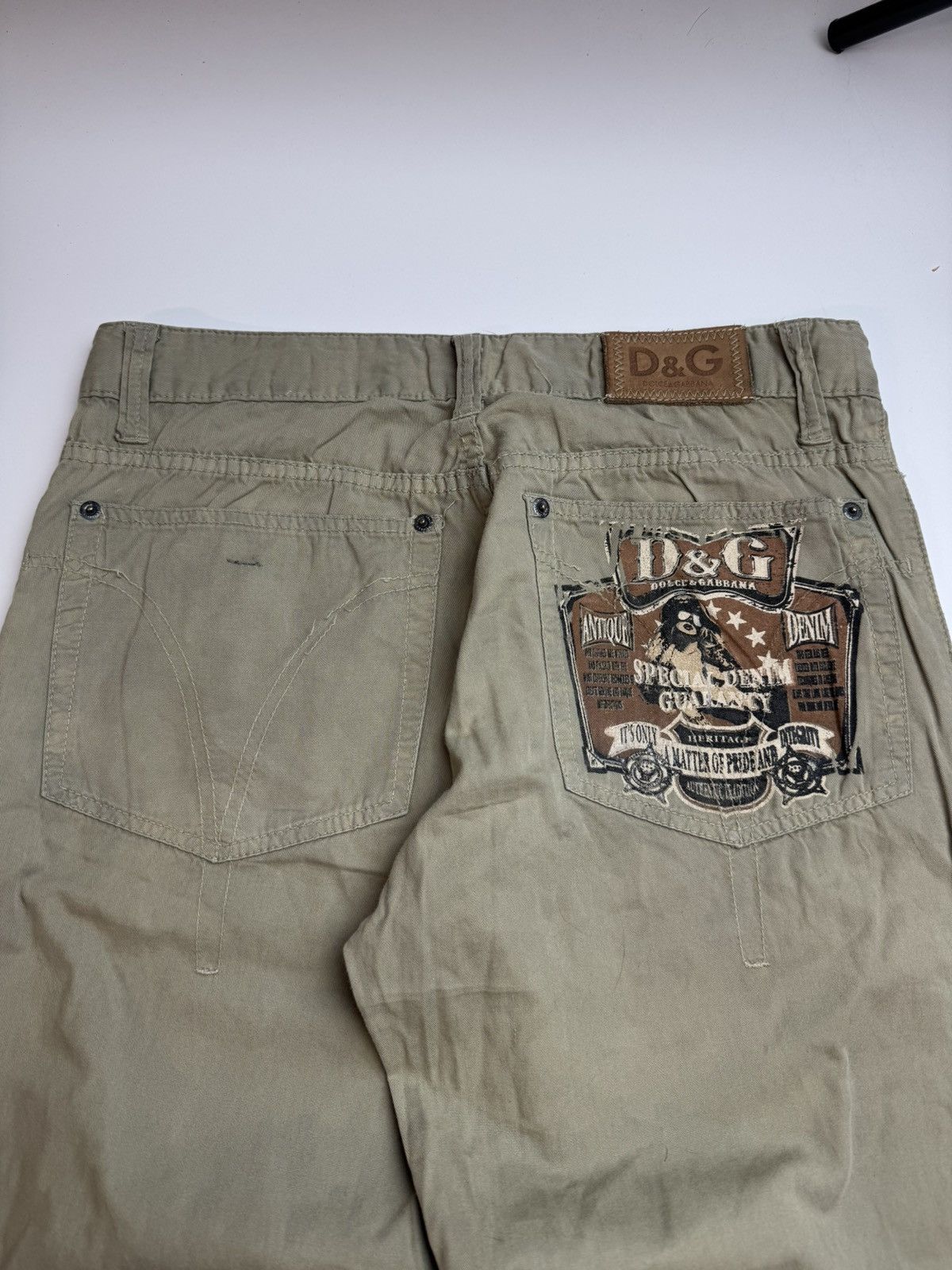 Dolce & Gabbana Vintage classic Dolce & Gabbana old money baggy pants Size US 31 - 3 Thumbnail