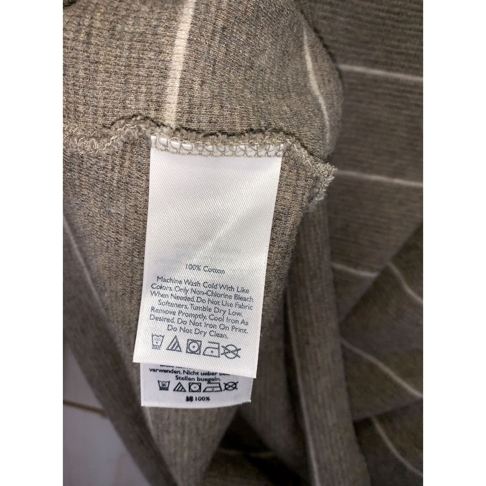 Eddie Bauer Eddie Bauer Shirt Long Sleeve Beige Cotton Hanley Style Large-10195 Crew Neck Pullover Mens Size US L / EU 52-54 / 3 - 3 Thumbnail