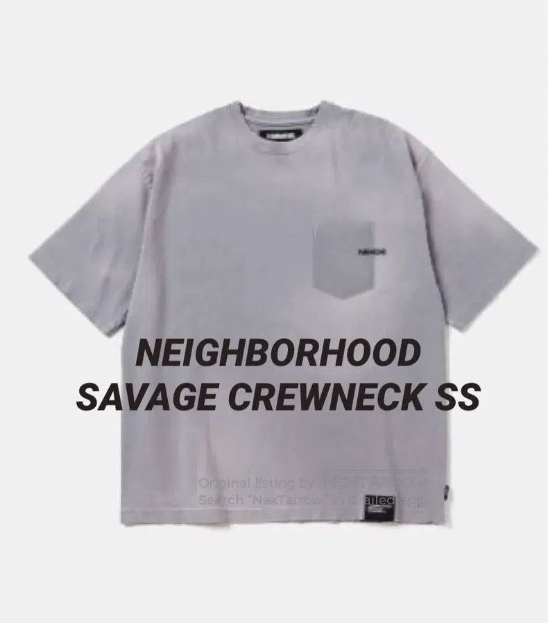 Neighborhood Neighborhood Distressed Short Sleeve Sweatshirt Size US L / EU 52-54 / 3 - 1 Thumbnail
