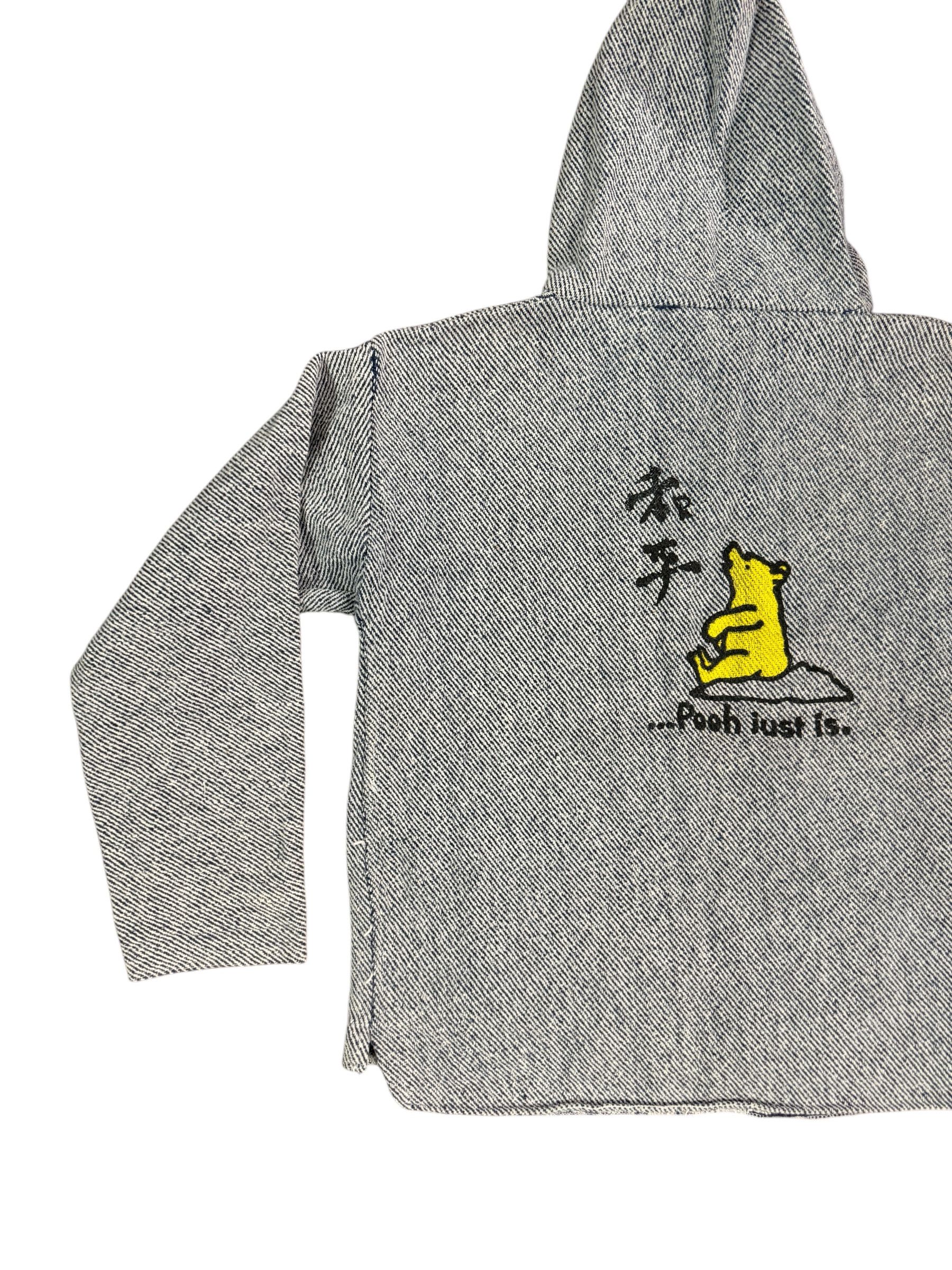 Disney RARE Vintage Y2K Winnie The Pooh Baja Hoodie Sweater Size US L / EU 52-54 / 3 - 5 Thumbnail