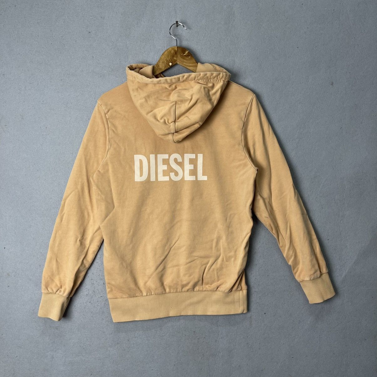 Diesel Diesel DSL-0978 Graphic Pullover Hoodie – Beige (Size M) Size US XS / EU 42 / 0 - 6 Thumbnail