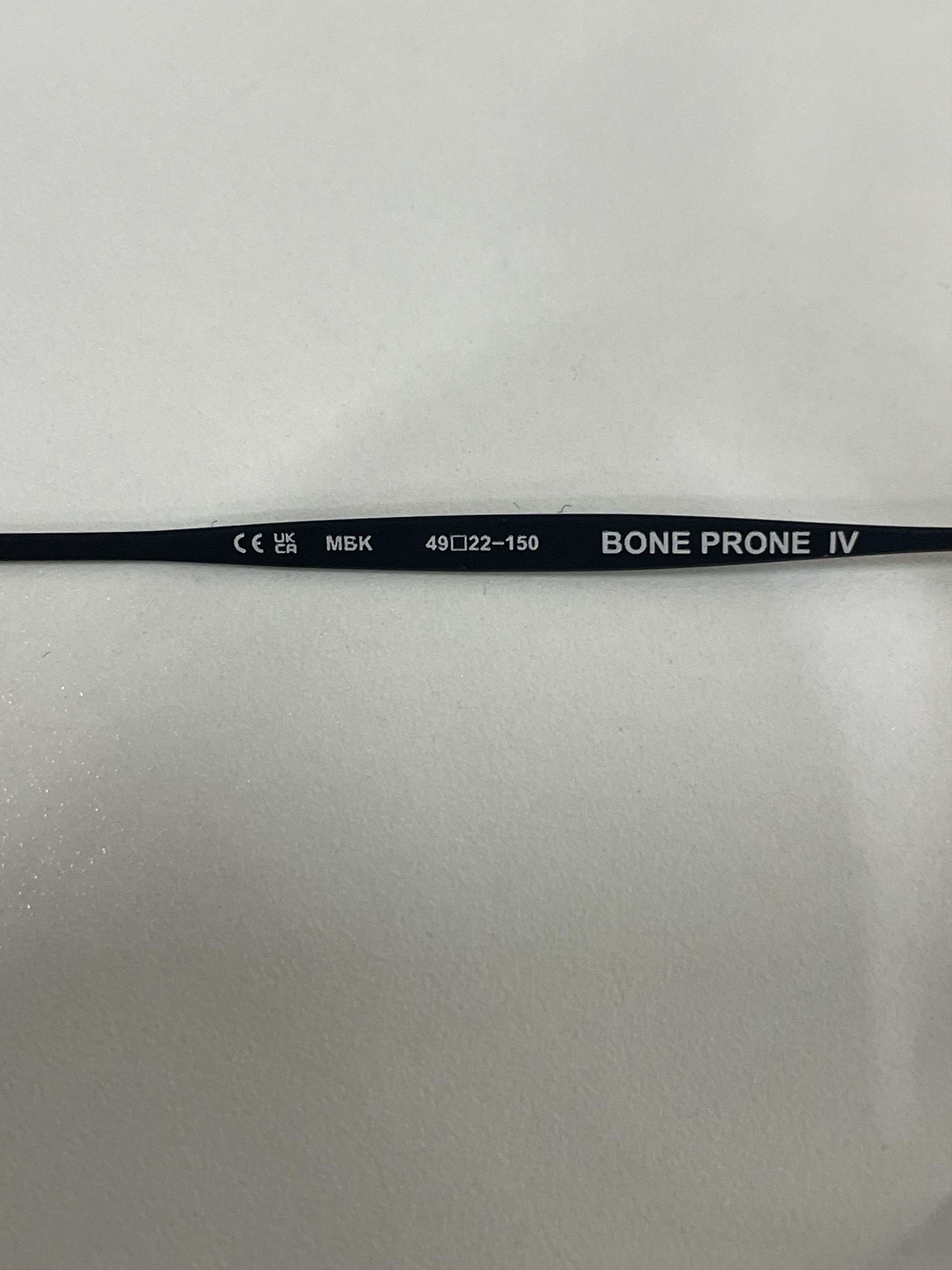 Chrome Hearts Chrome Hearts BONE PRONE IV MBK Glasses Frame Size ONE SIZE - 13 Thumbnail