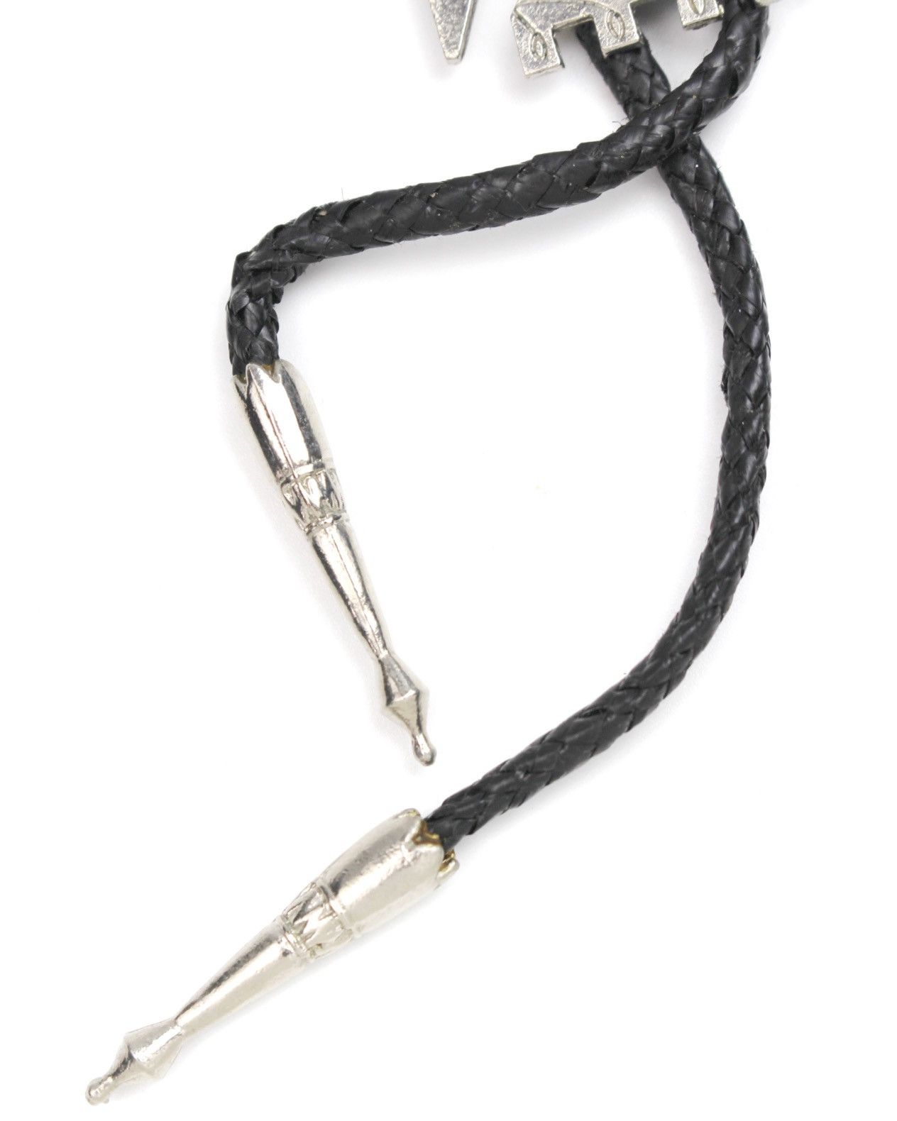 Vintage 1990S NATIVE AMERICAN SOUTHWESTERN THUNDERBIRD BOLO TIE Size ONE SIZE - 3 Thumbnail