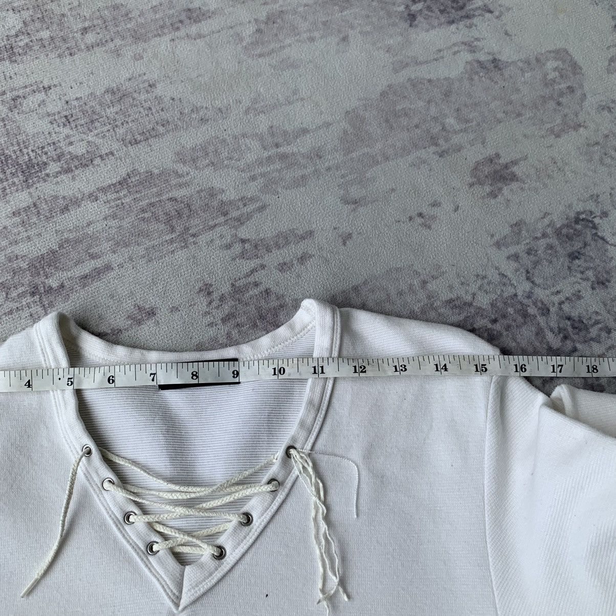 20471120 Tornado Mart Punk Drawstring Collar Longsleeve Size US XS / EU 42 / 0 - 9 Thumbnail