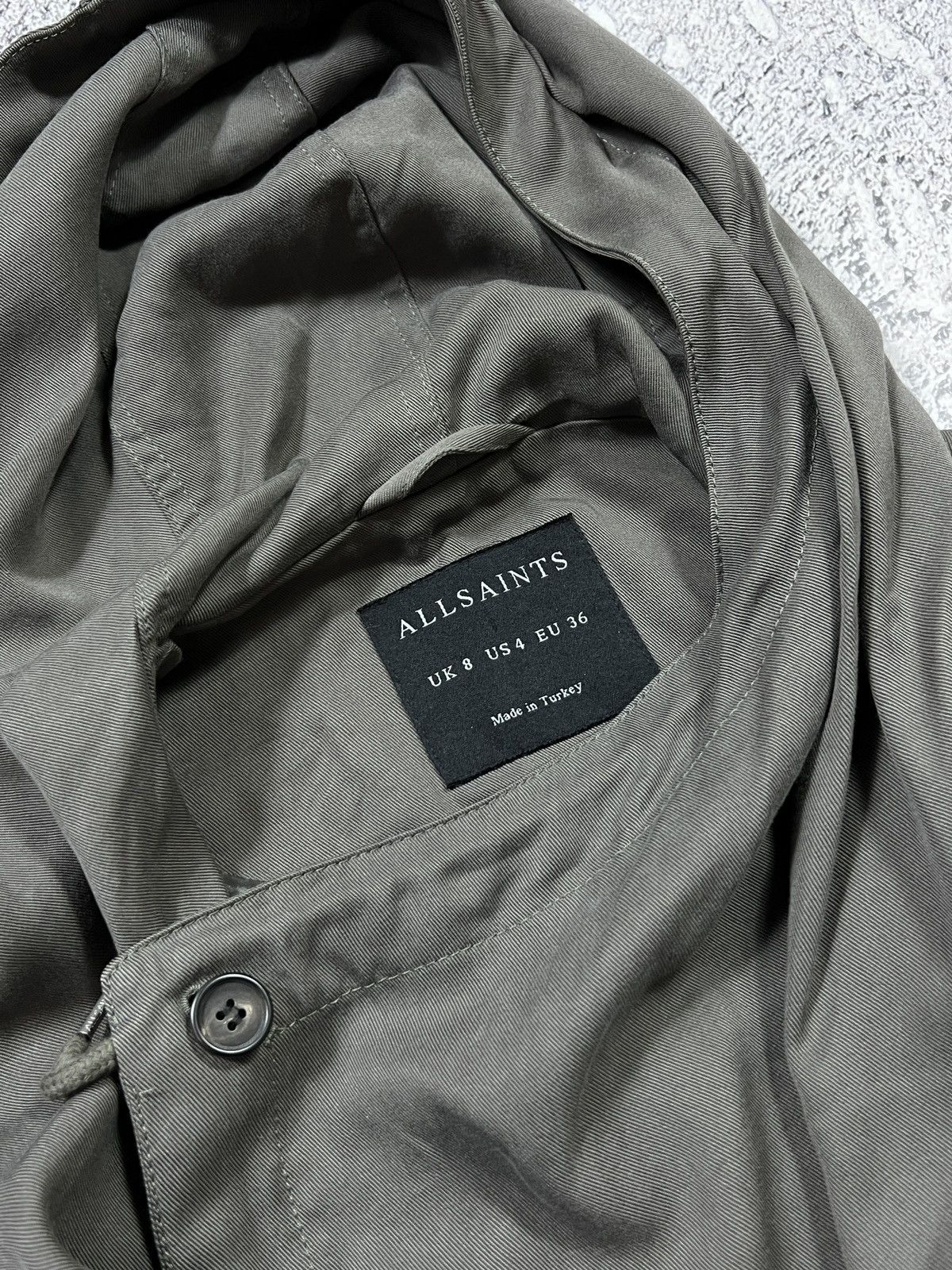 Allsaints Allsaints Portere Parka Asymmetric Jacket Coat Size S / US 4 / IT 40 - 17 Thumbnail