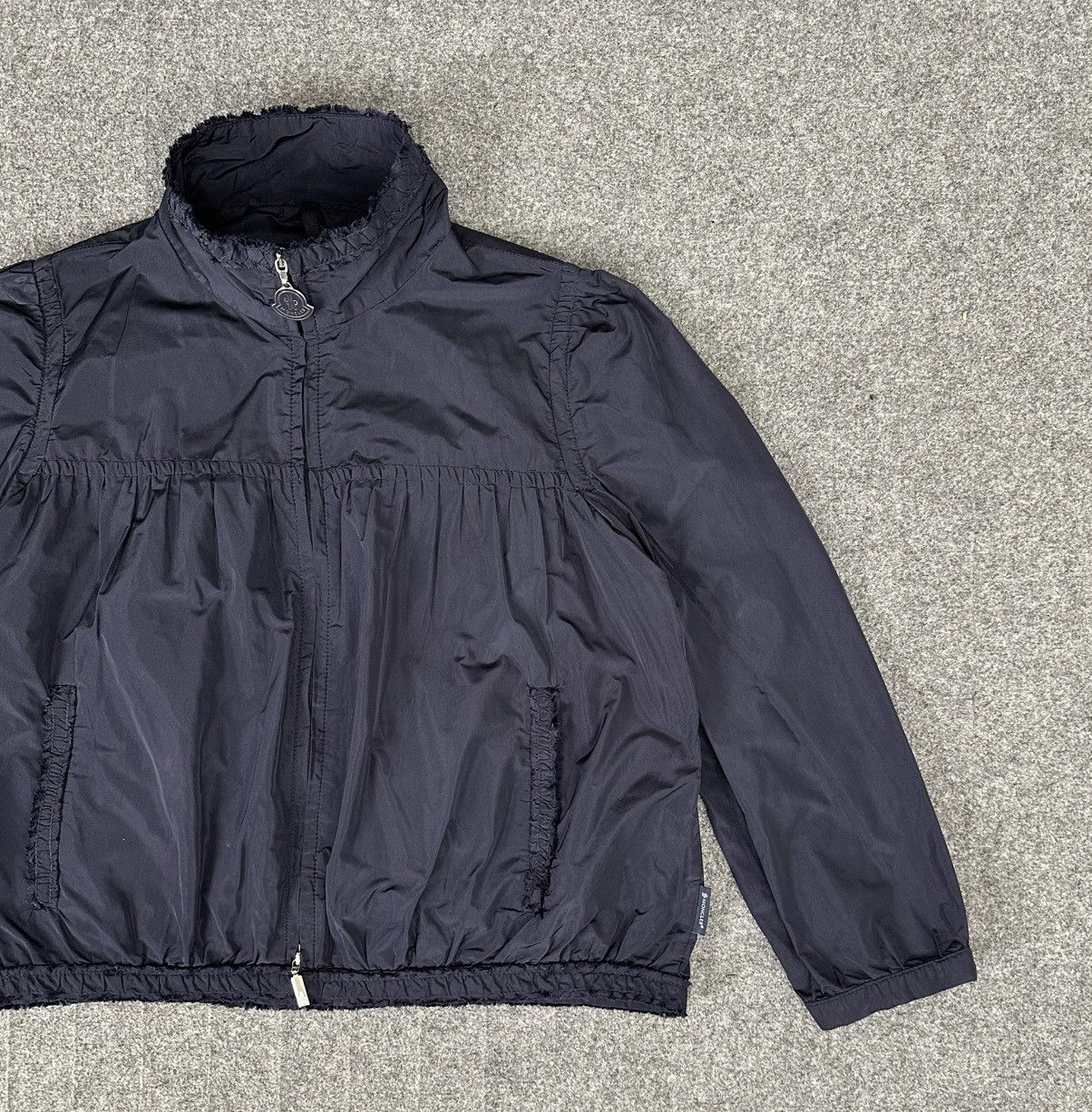 Moncler Moncler - Odda Giubbotto Blouson Zip-Up Light Jacket - Navy Size M / US 6-8 / IT 42-44 - 3 Thumbnail