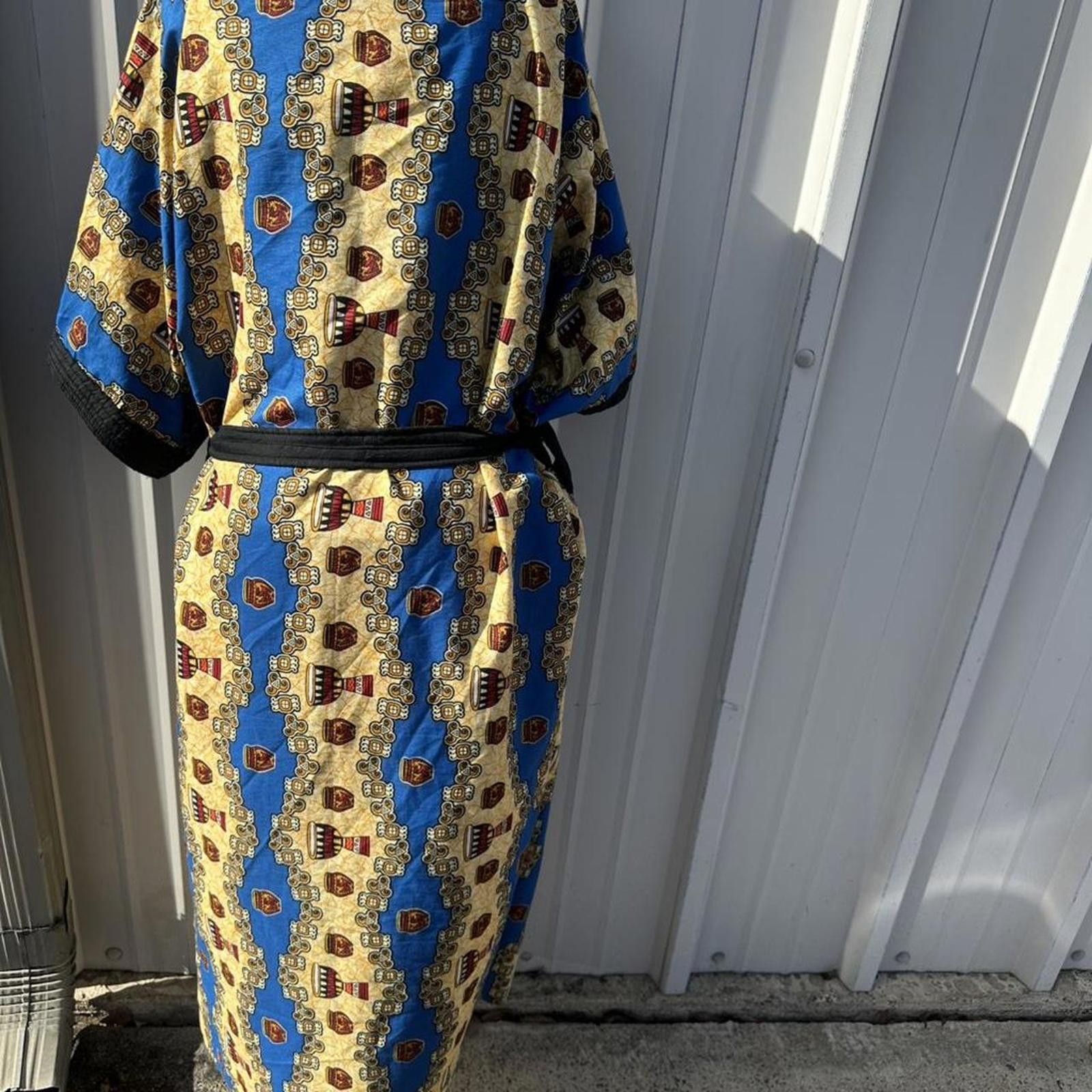 Other Multicoloured vintage robe with a relaxed fit, Size ONE SIZE - 3 Thumbnail