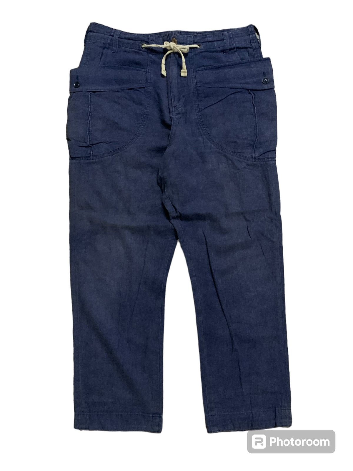 Japanese Brand 💥Japanese Fashion Designer Browny Vintage Cargo Pant Size US 32 / EU 48 - 1 Thumbnail