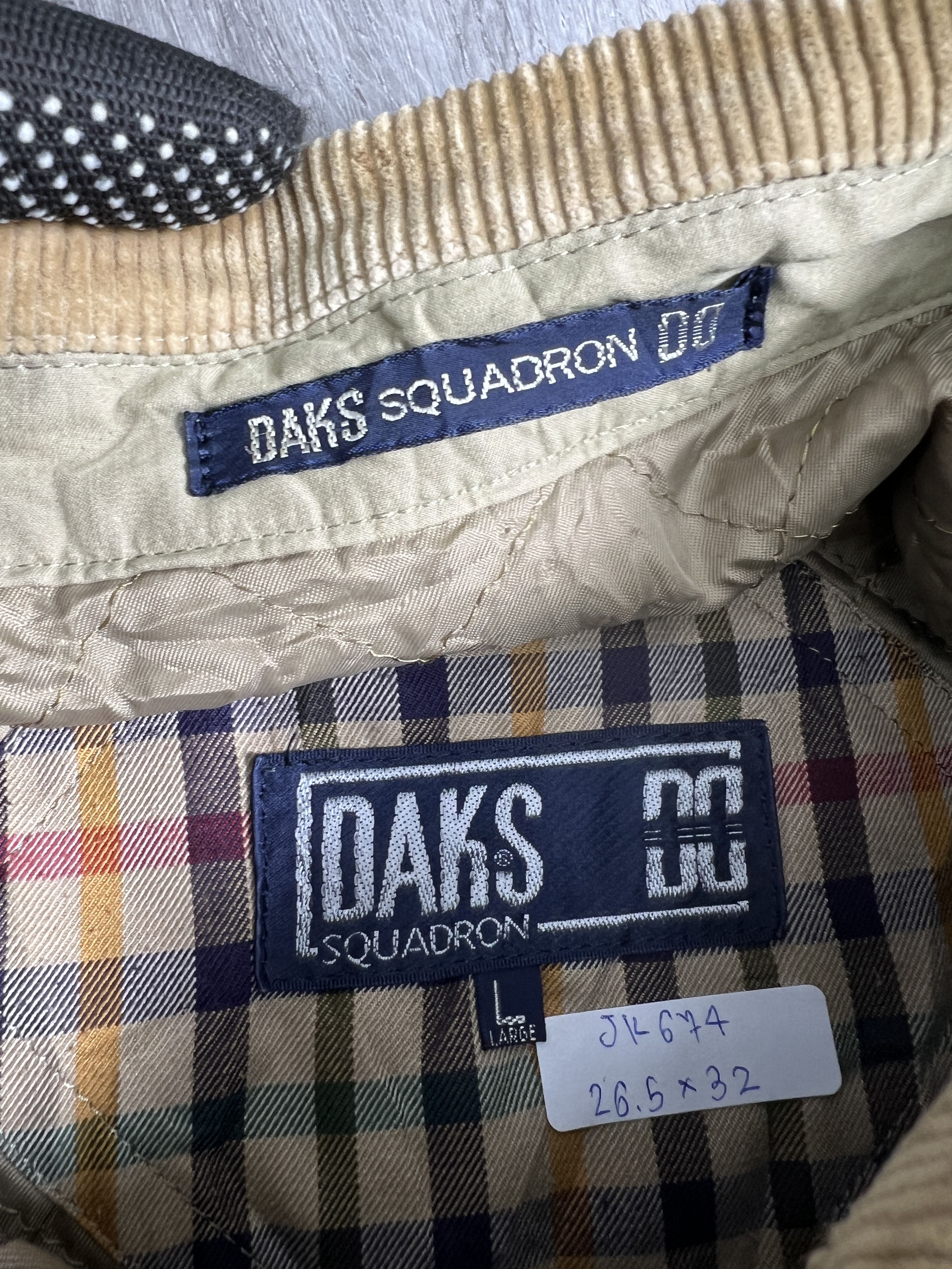 DAKS DAKS London Squadron Lined Coat (L) JK674 Size US L / EU 52-54 / 3 - 2 Thumbnail