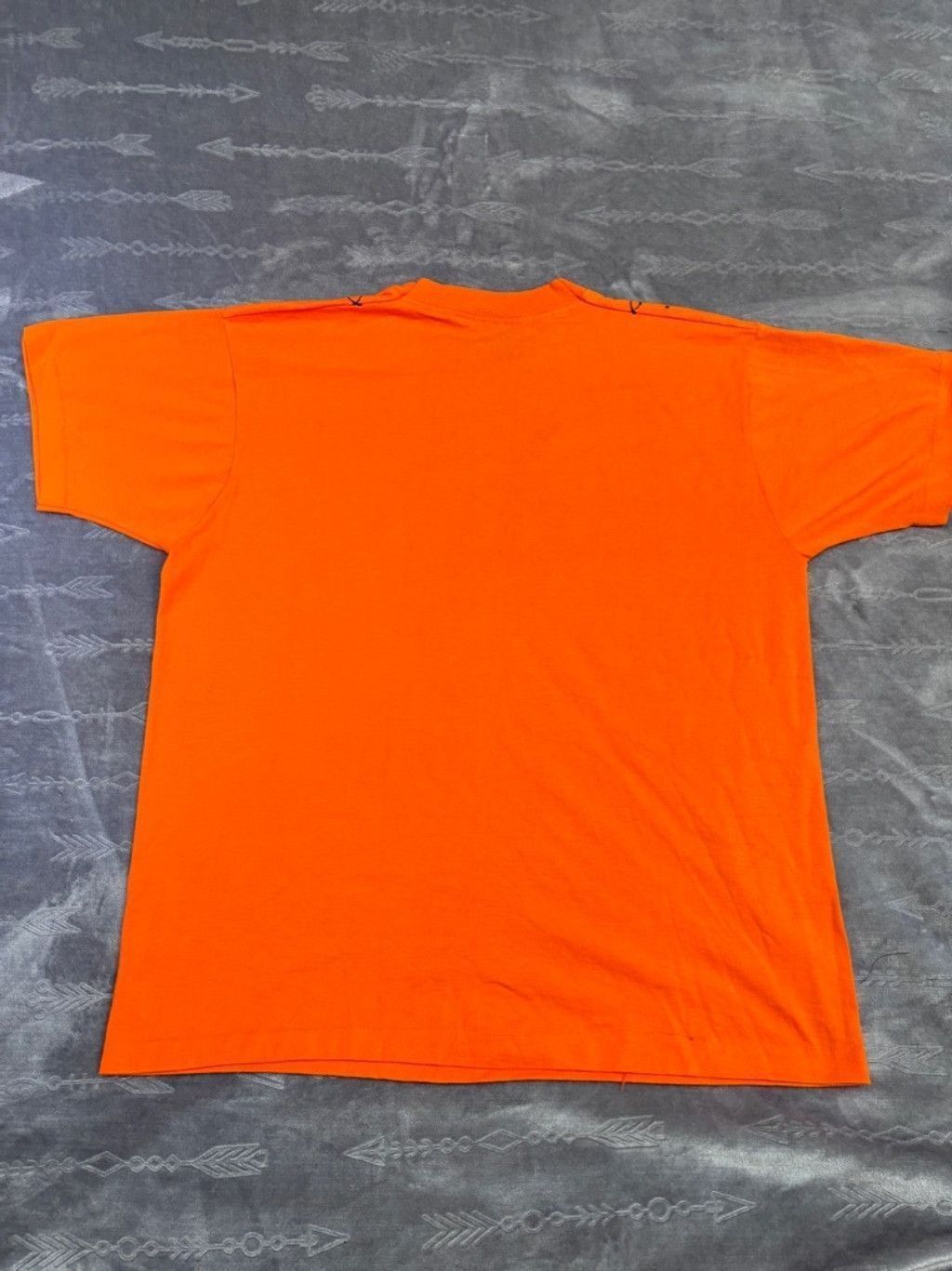 Other Men's VTG Deadstock Single Stitch Screen Stars TShirt XL Ora Size XL / US 12-14 / IT 48-50 - 10 Thumbnail