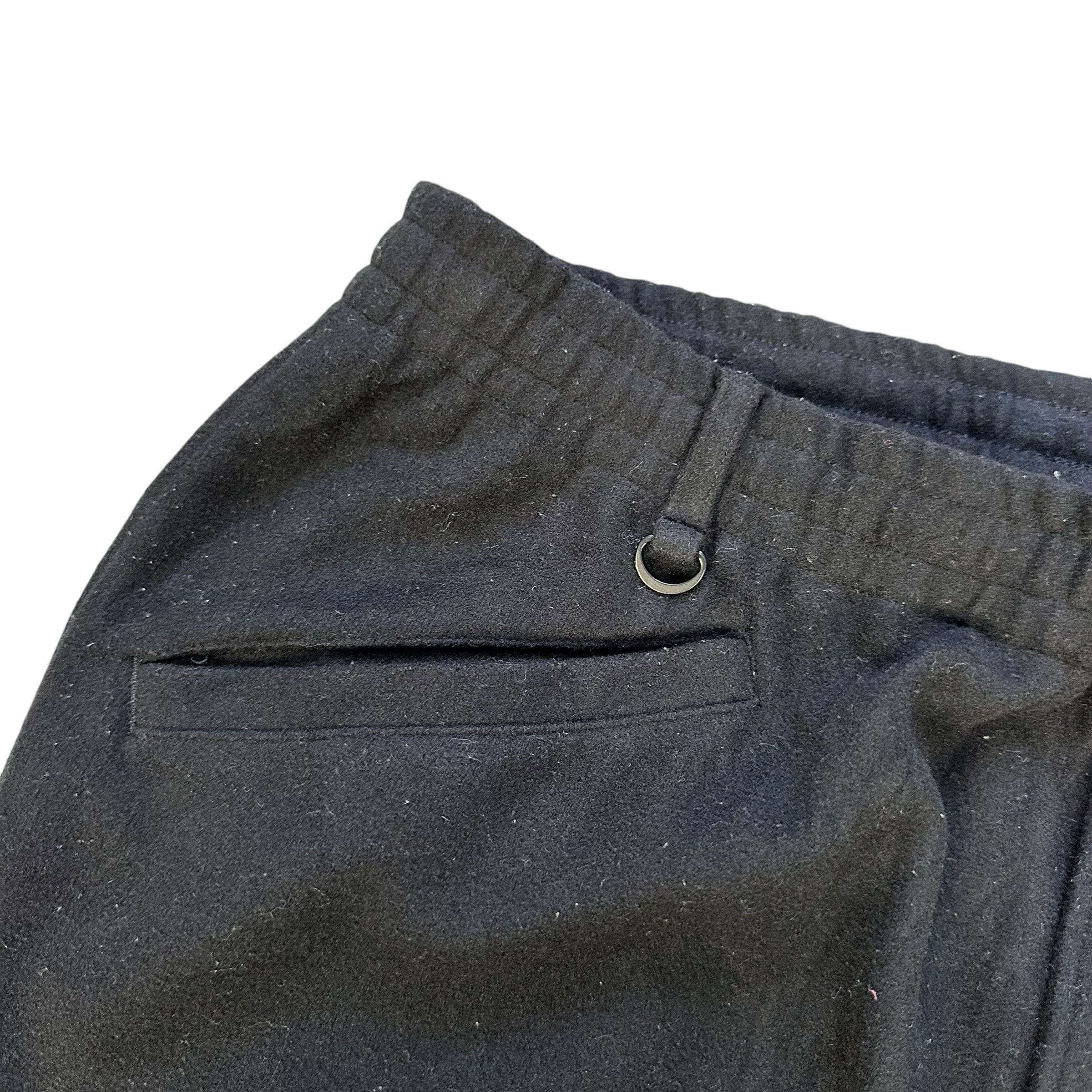 GU × Undercover GU X UNDERCOVER Black Polyester Pant Elastic Waist #A61-1412 Size 39" - 4 Thumbnail
