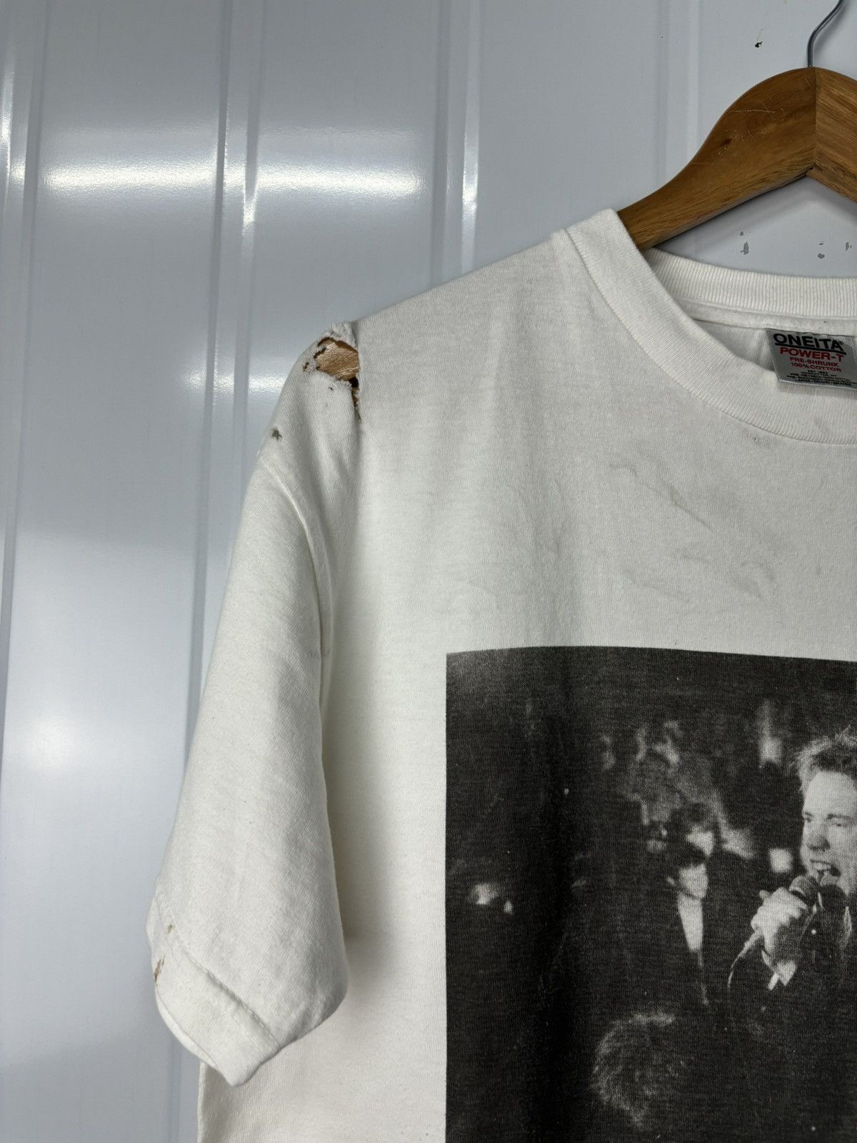 Band Tees × Vintage VERY RARE! Vintage 1977 Sex Pistol Phototee Last Gig Size US L / EU 52-54 / 3 - 7 Thumbnail