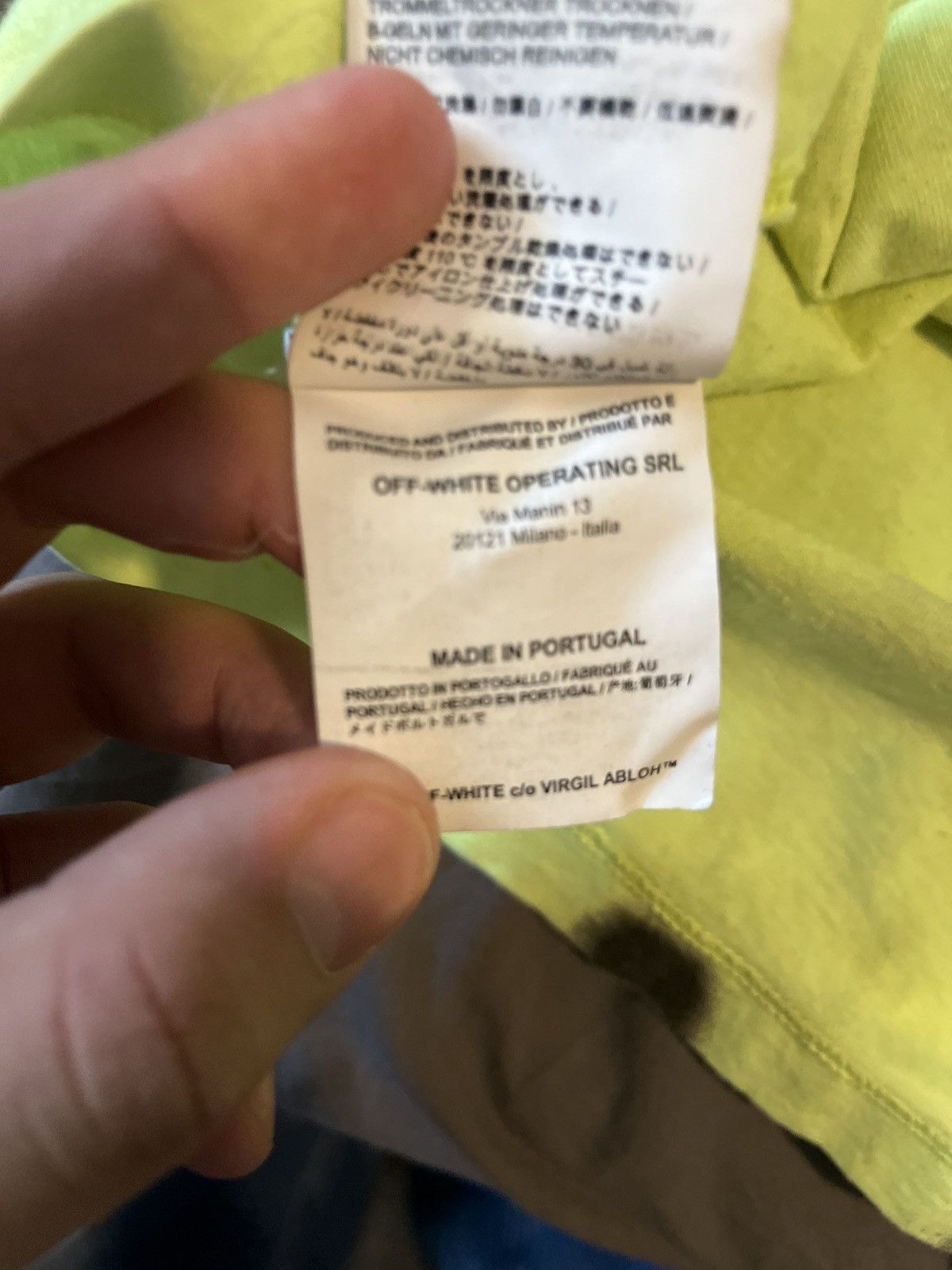 Off-White Offwhite MJ tee Size US M / EU 48-50 / 2 - 2 Thumbnail
