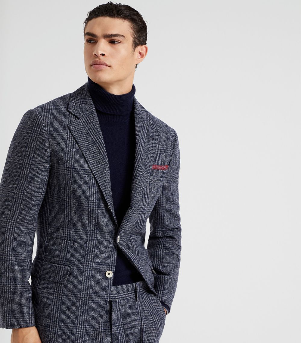 Brunello Cucinelli Suit in Dark Blue Size 44R - 2 Thumbnail