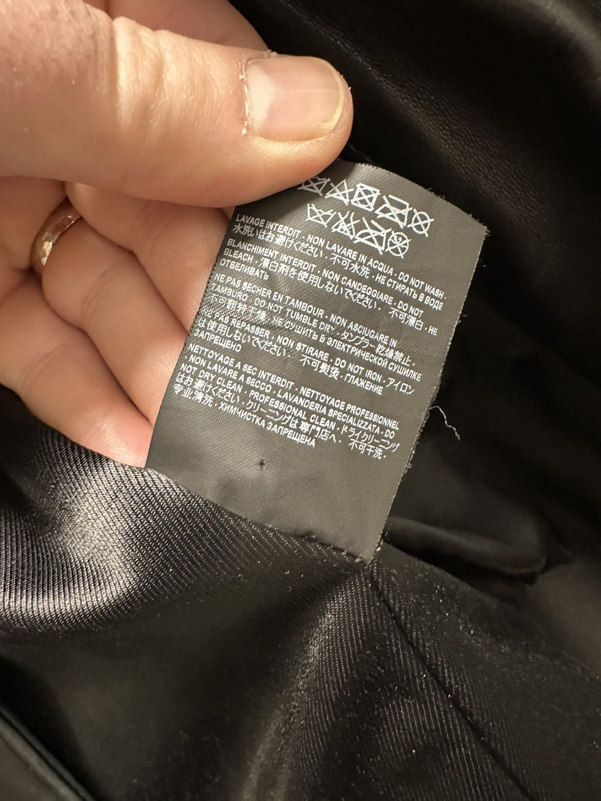 Saint Laurent Paris Saint Laurent L01 (Hedi version) Size US S / EU 44-46 / 1 - 6 Thumbnail