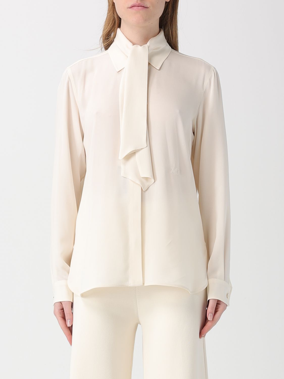 Max Mara Max Mara Shirt Woman Ivory Size M / US 6-8 / IT 42-44 - 1 Thumbnail