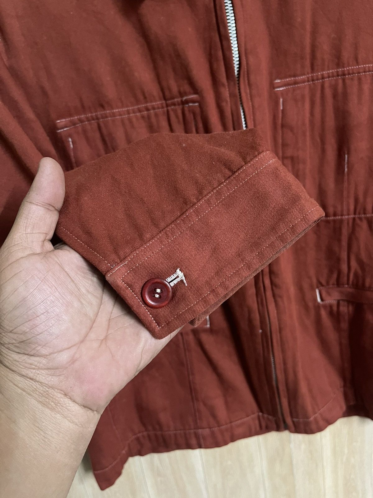 Comme des Garcons Vintage 90’s Comme Des Garcons Biker Jacket Trucker M Size US M / EU 48-50 / 2 - 8 Thumbnail