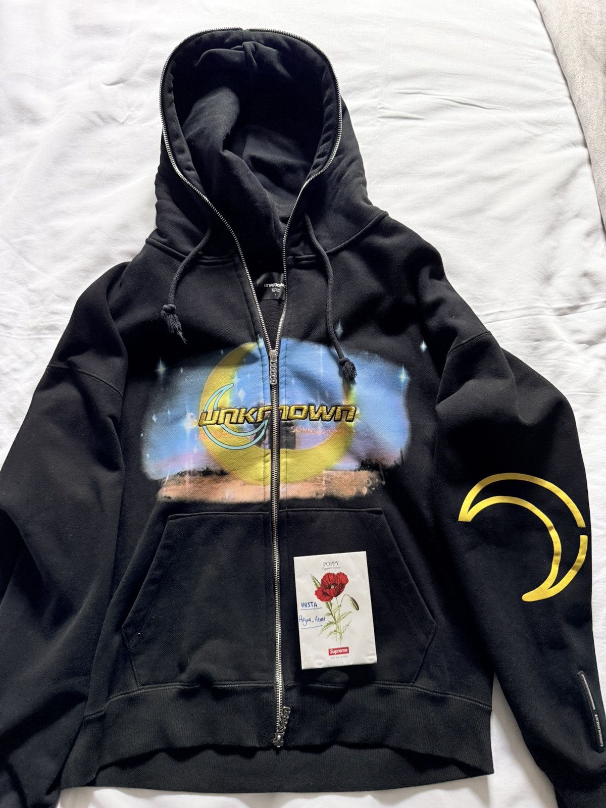 Unknown London Unknown London Zipper Hoodie | Grailed