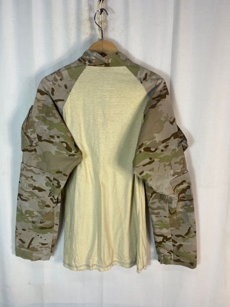 Other Vintage camo sleeve half zipper shirt Size US L / EU 52-54 / 3 - 12 Thumbnail