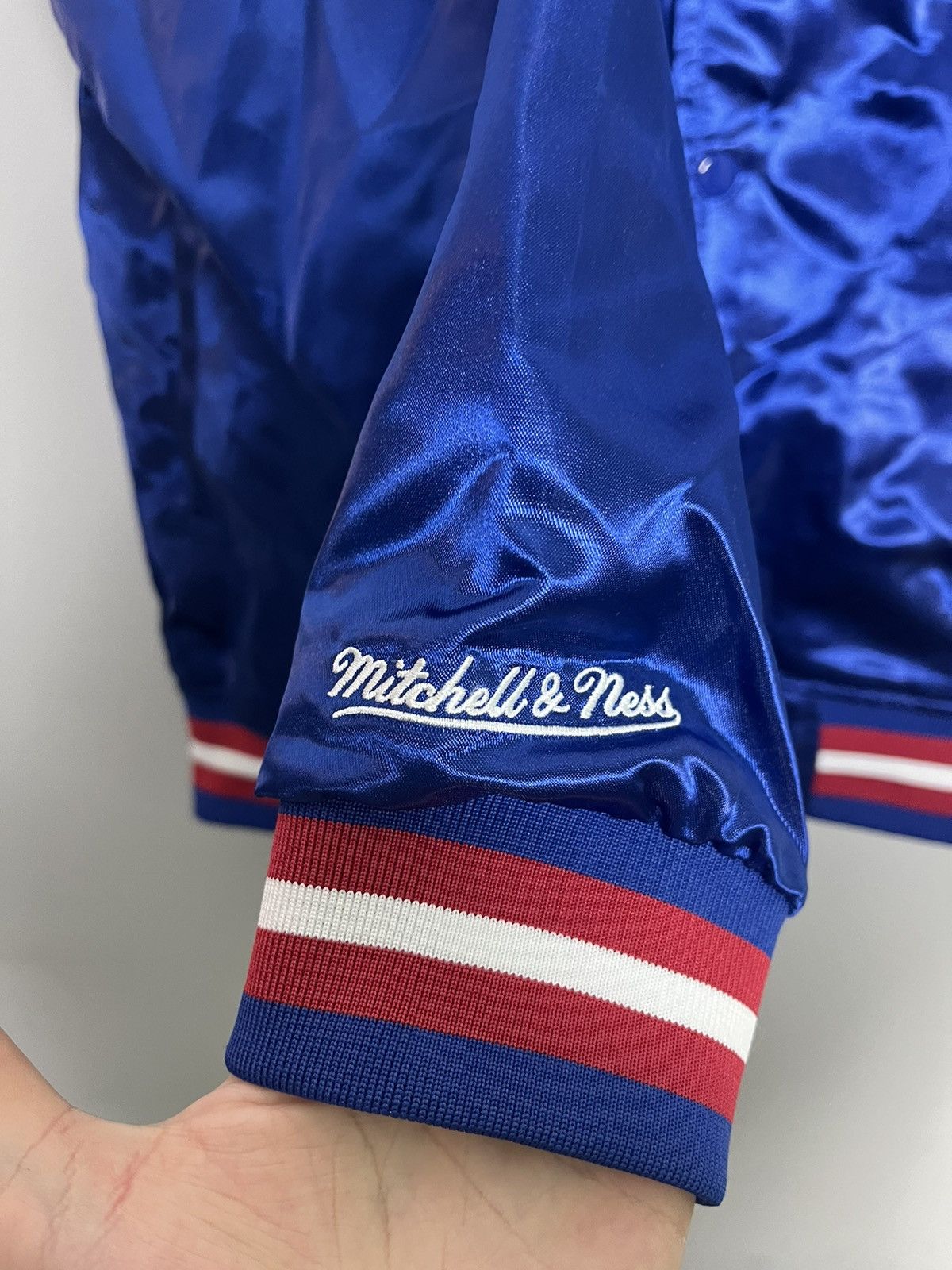 Mitchell & Ness Mitchell ness NBA sixers jacket Size US L / EU 52-54 / 3 - 3 Thumbnail