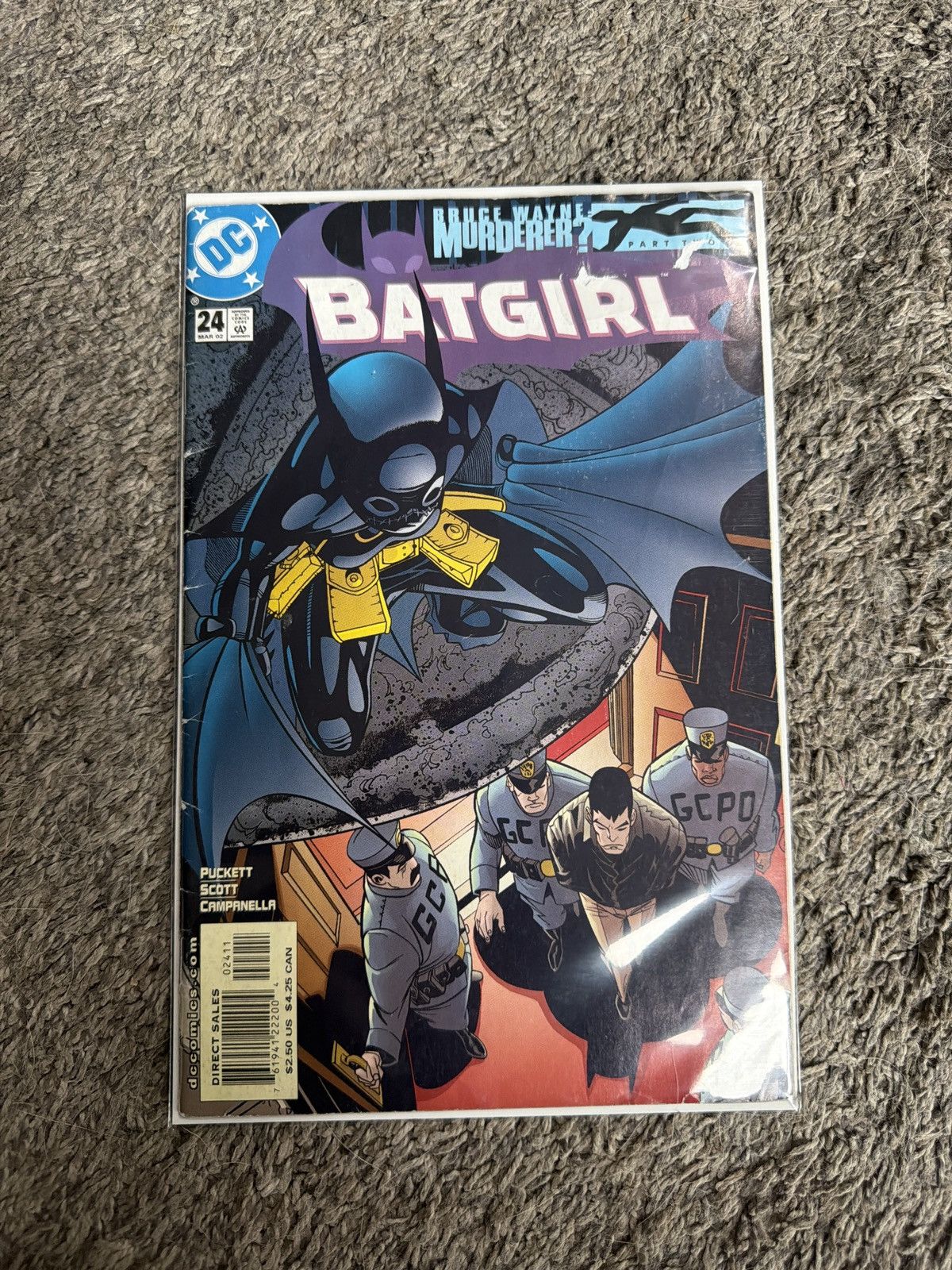 DC Comics 2002 DC Comics Batgirl #24 Bruce Wayne: Murderer? Part Two Size ONE SIZE - 1 Thumbnail