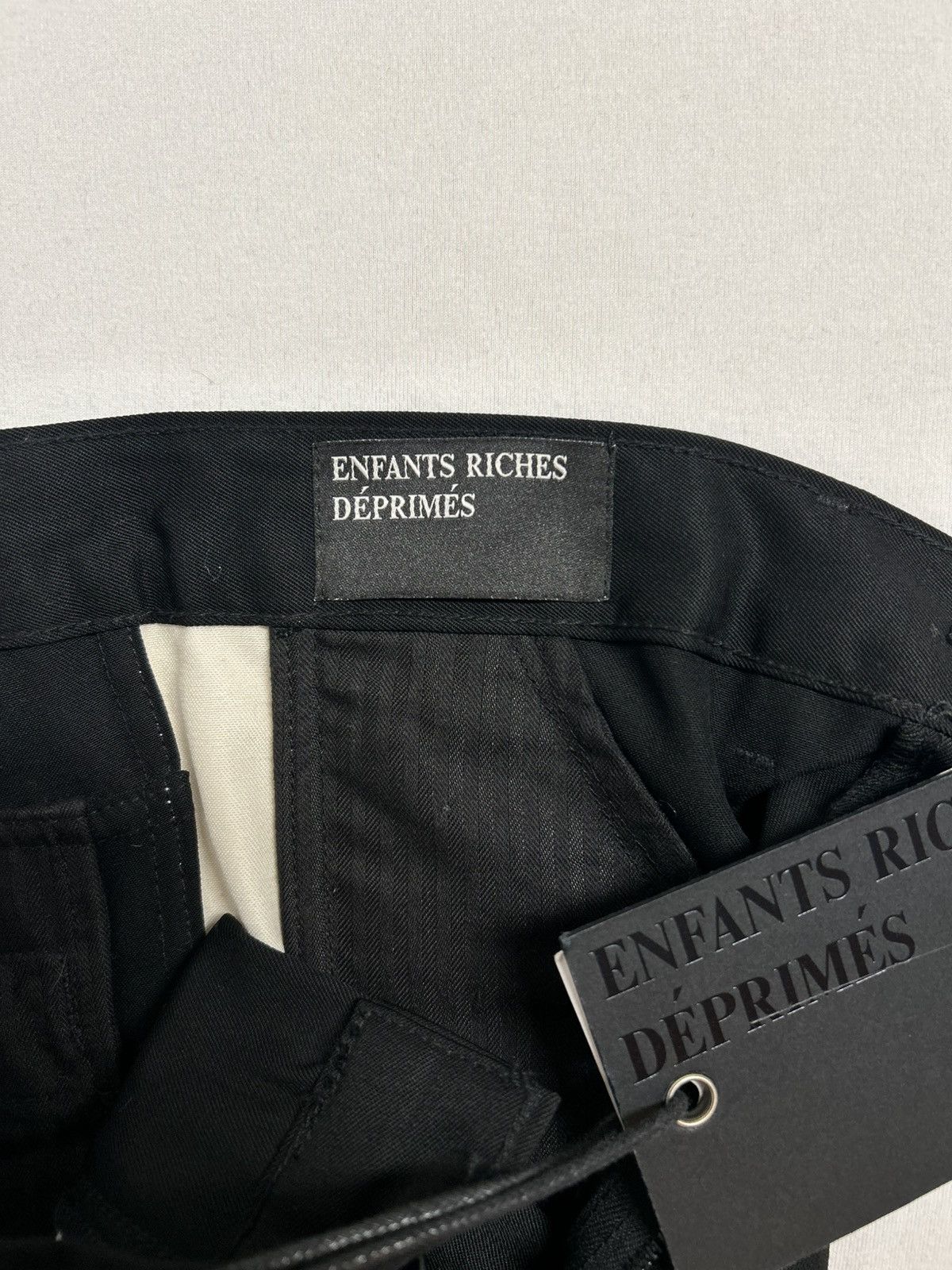 Enfants Riches Deprimes SS2018 Flared Side Stripe Logo Pants Size US 30 / EU 46 - 13 Thumbnail