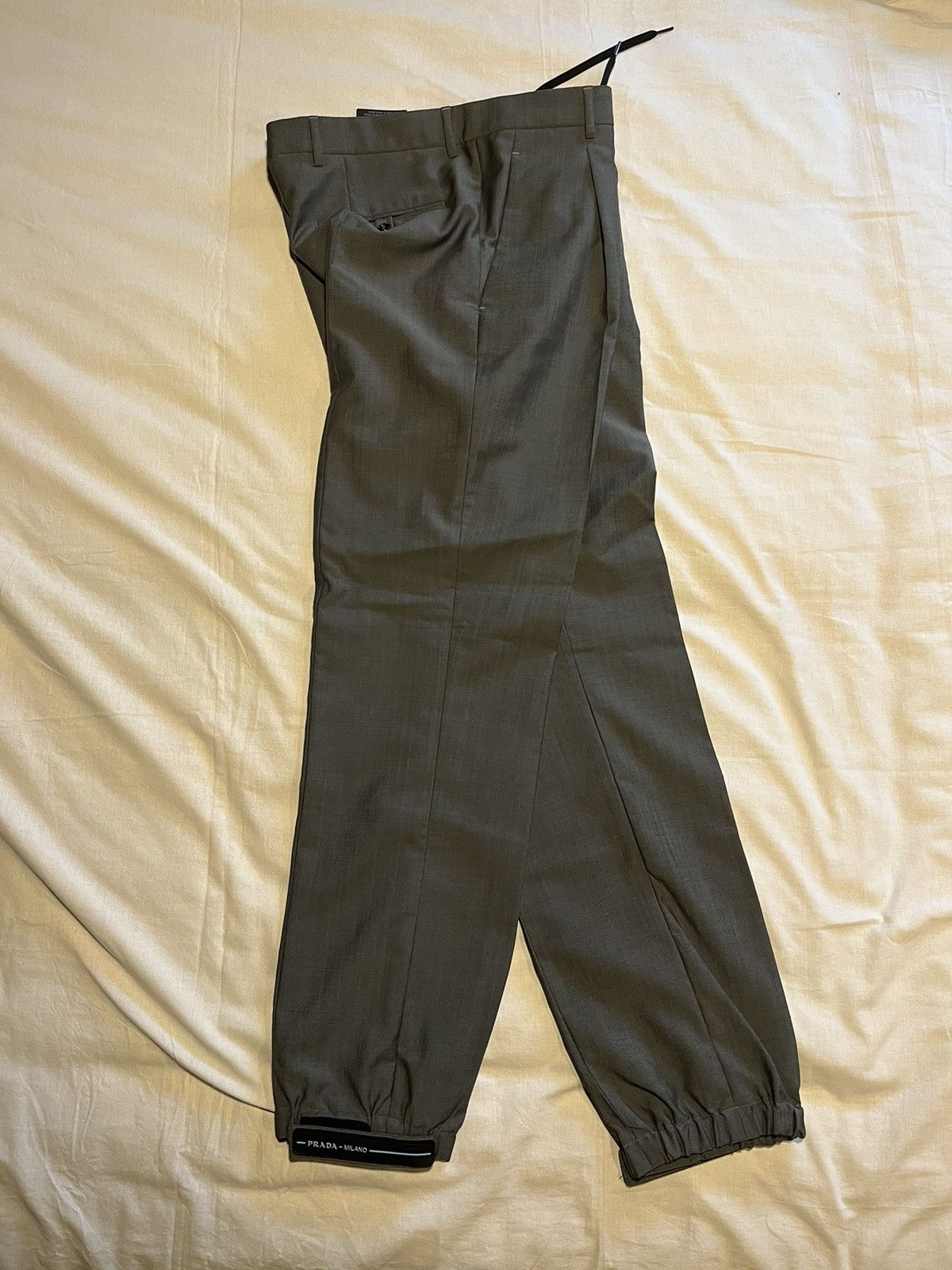 Prada Prada velcro wool trousers. Size US 31 - 2 Thumbnail