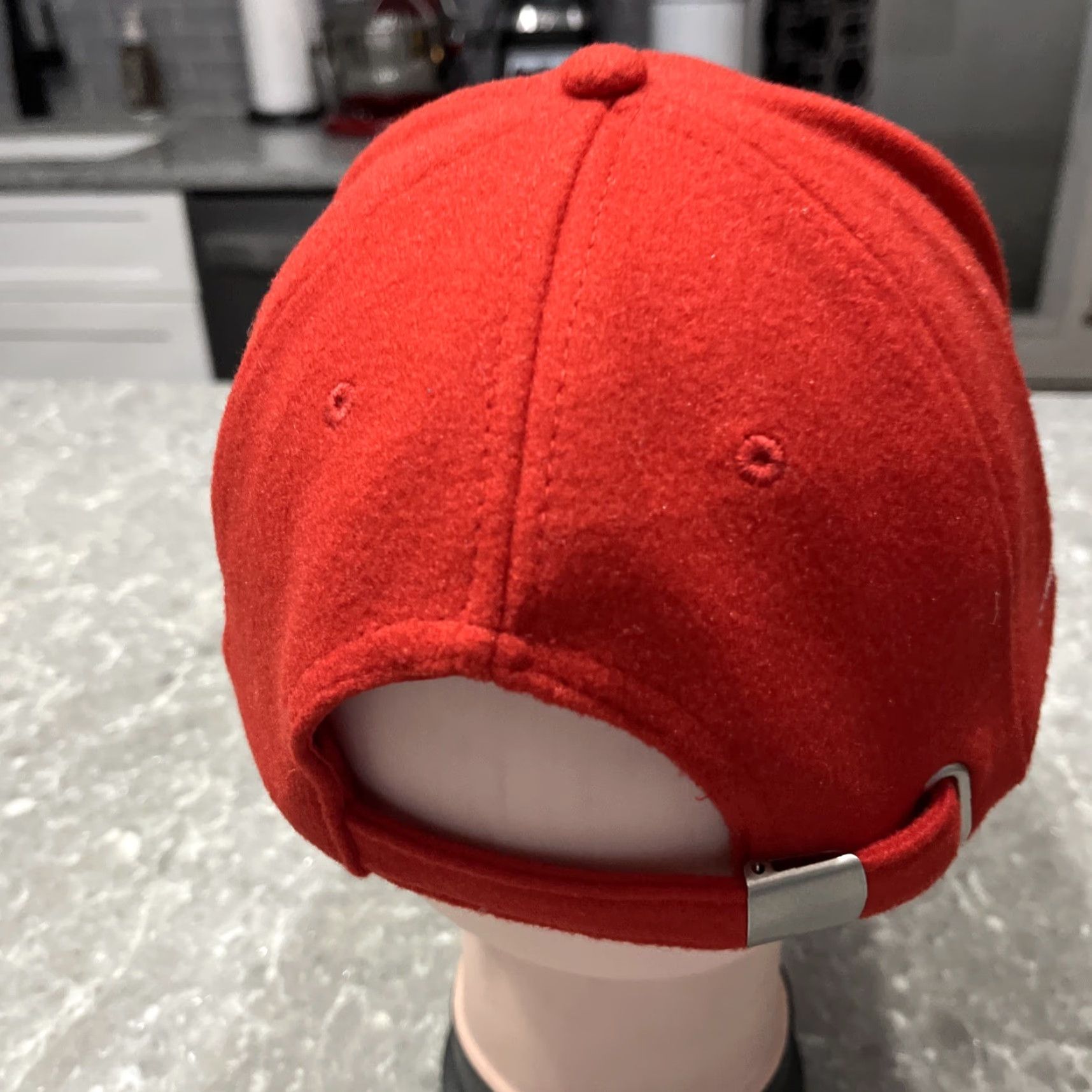 Vintage GRAND MARNIER Mens Baseball Cap Hat Felt Red Cognac Liqueur Embroidered Strapback Adjustable Classic Hip Hop Sports Casual Cap Size ONE SIZE - 3 Thumbnail