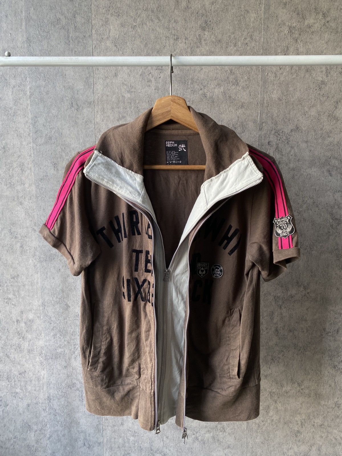 PPFM PPFM Japan Zipper Short Sleeve Jacket Size US M / EU 48-50 / 2 - 3 Thumbnail