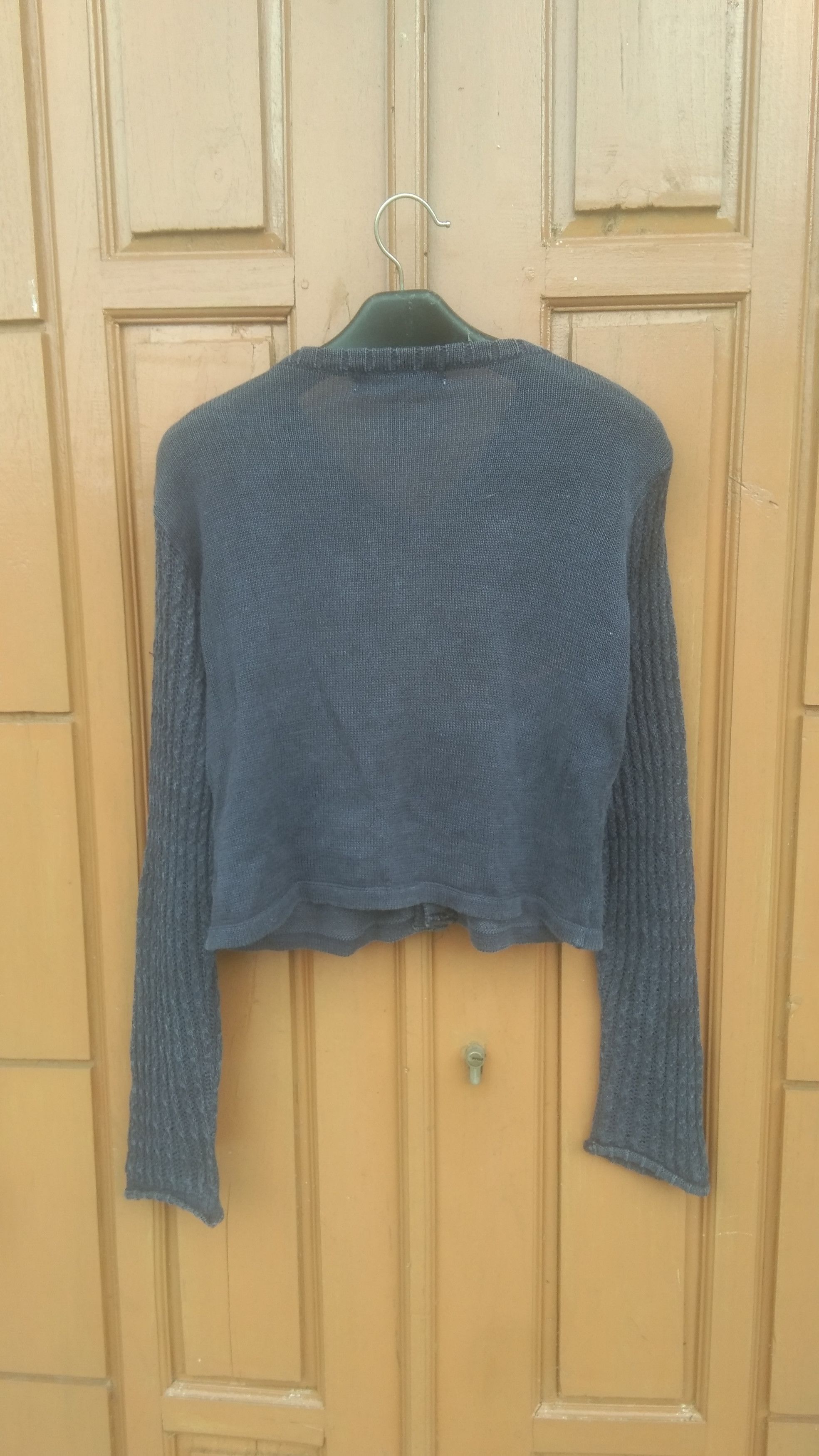 Yohji Yamamoto Workshop by yohji yamamoto knit croptop cardigan Size S / US 4 / IT 40 - 9 Thumbnail