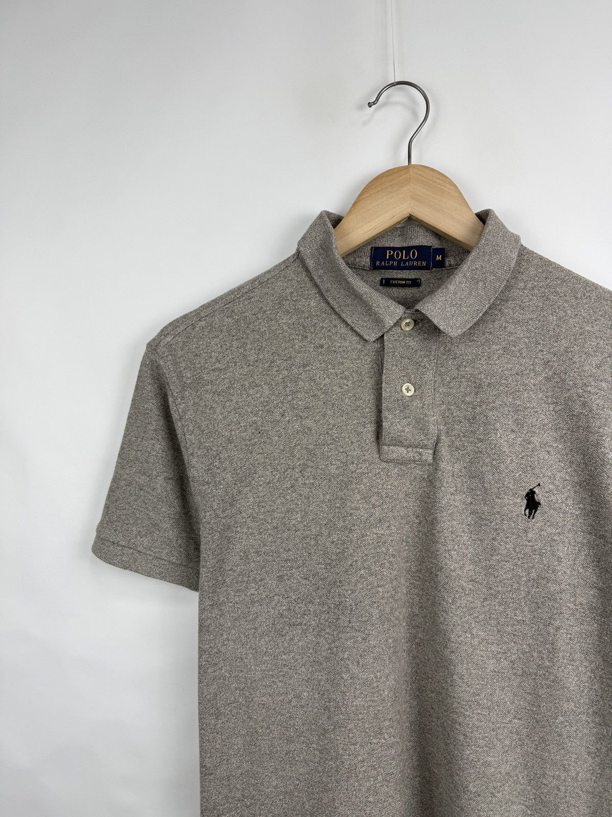 Polo Ralph Lauren 🇺🇸 Polo Ralph Lauren Custom Fit Polo T-Shirt Rare Retro Size US M / EU 48-50 / 2 - 7 Thumbnail