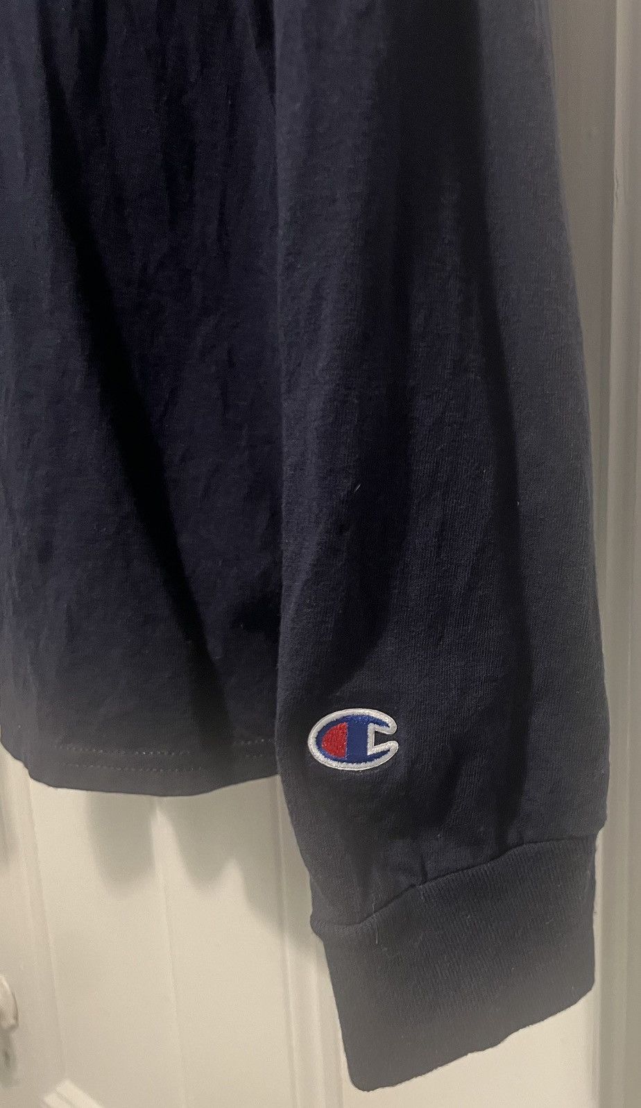 Champion Authentic Champion long sleeve tee navy xl It takes a little Size US XL / EU 56 / 4 - 2 Thumbnail
