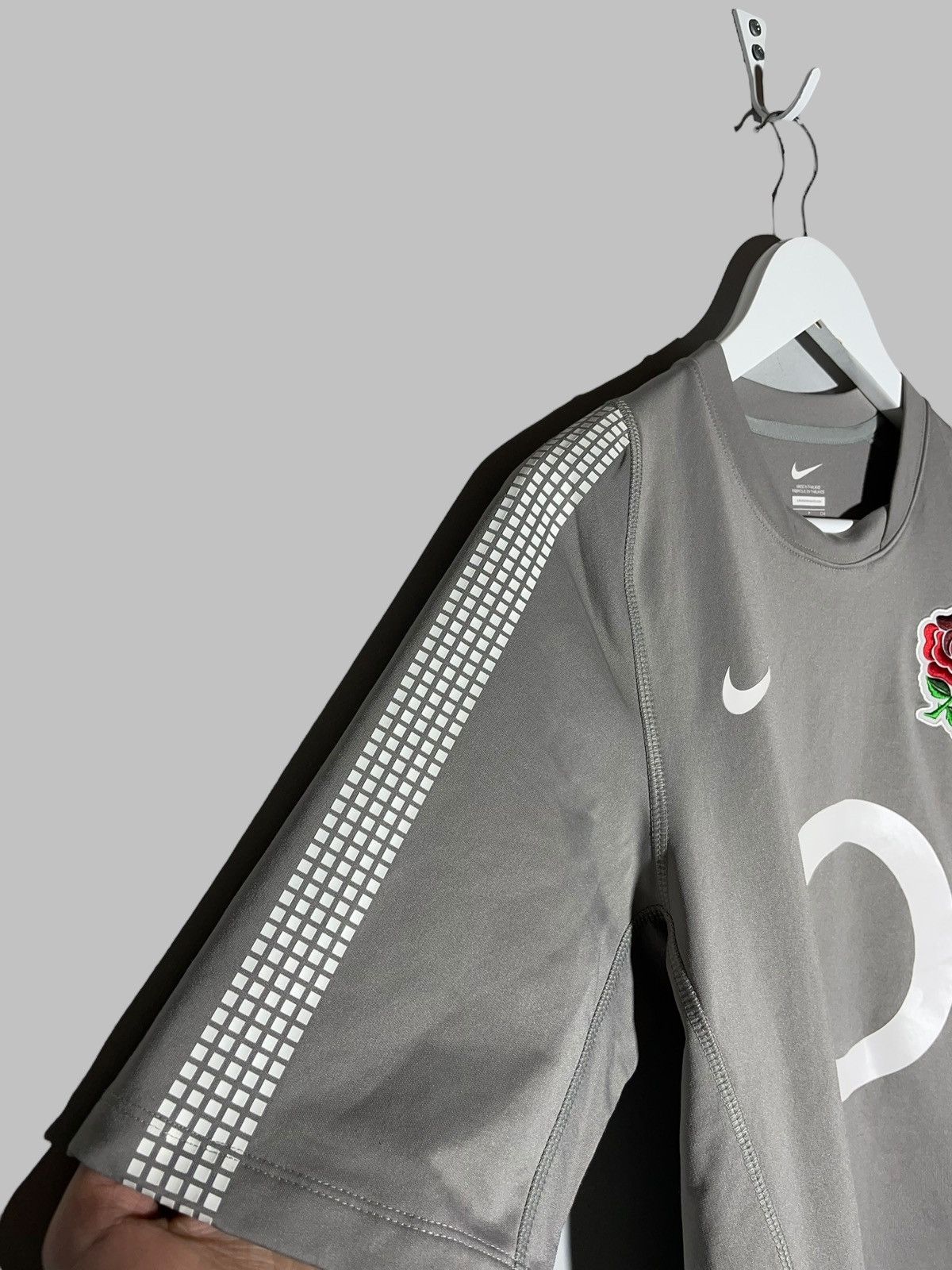 Nike England Nike Rugby Jersey Men’s Y2K Hype Swoosh Size US S / EU 44-46 / 1 - 5 Thumbnail