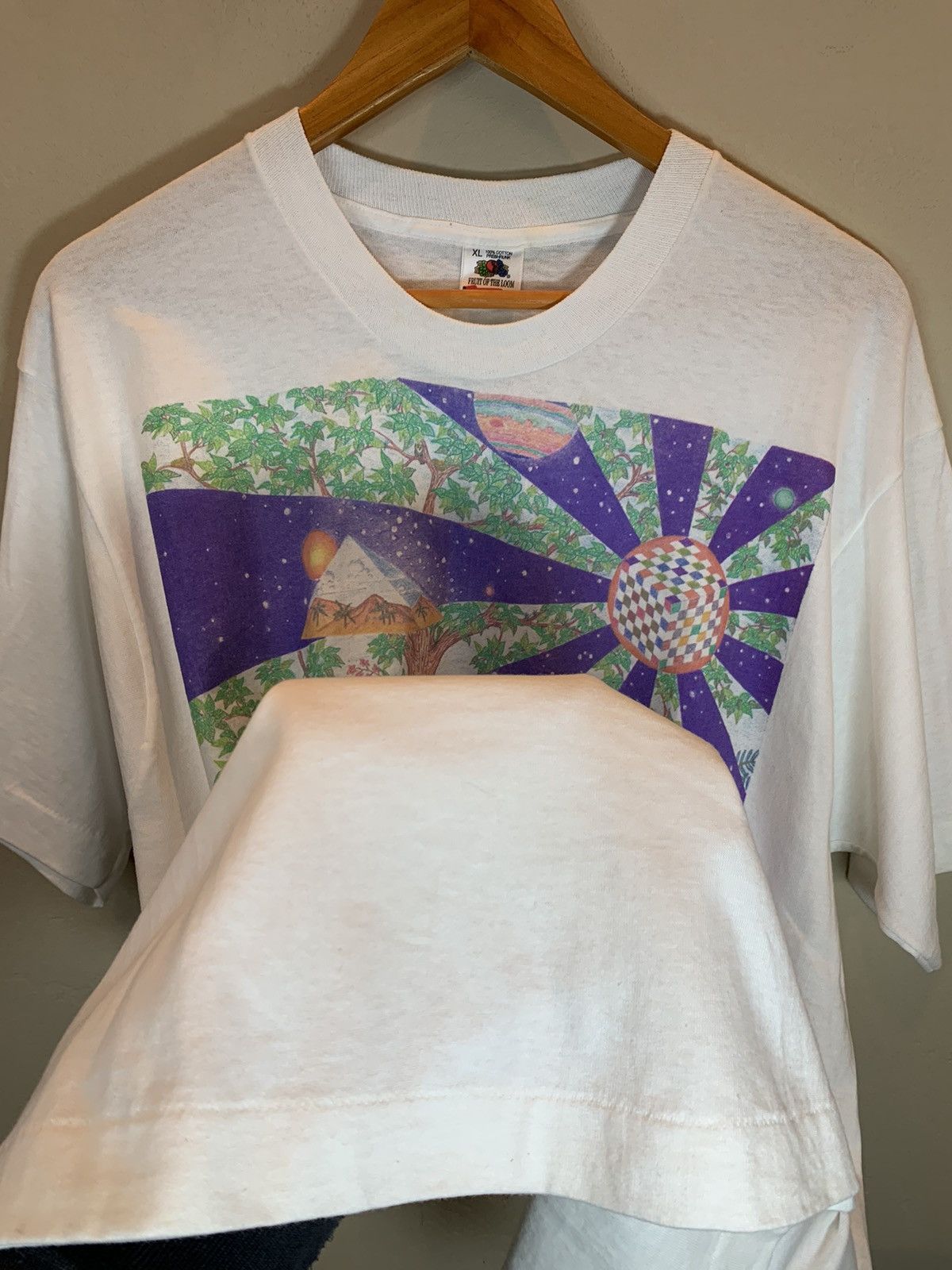 Vintage *RARE* Vintage Marriage of Heart And Mind USA-Made T-Shirt Size US XL / EU 56 / 4 - 6 Thumbnail