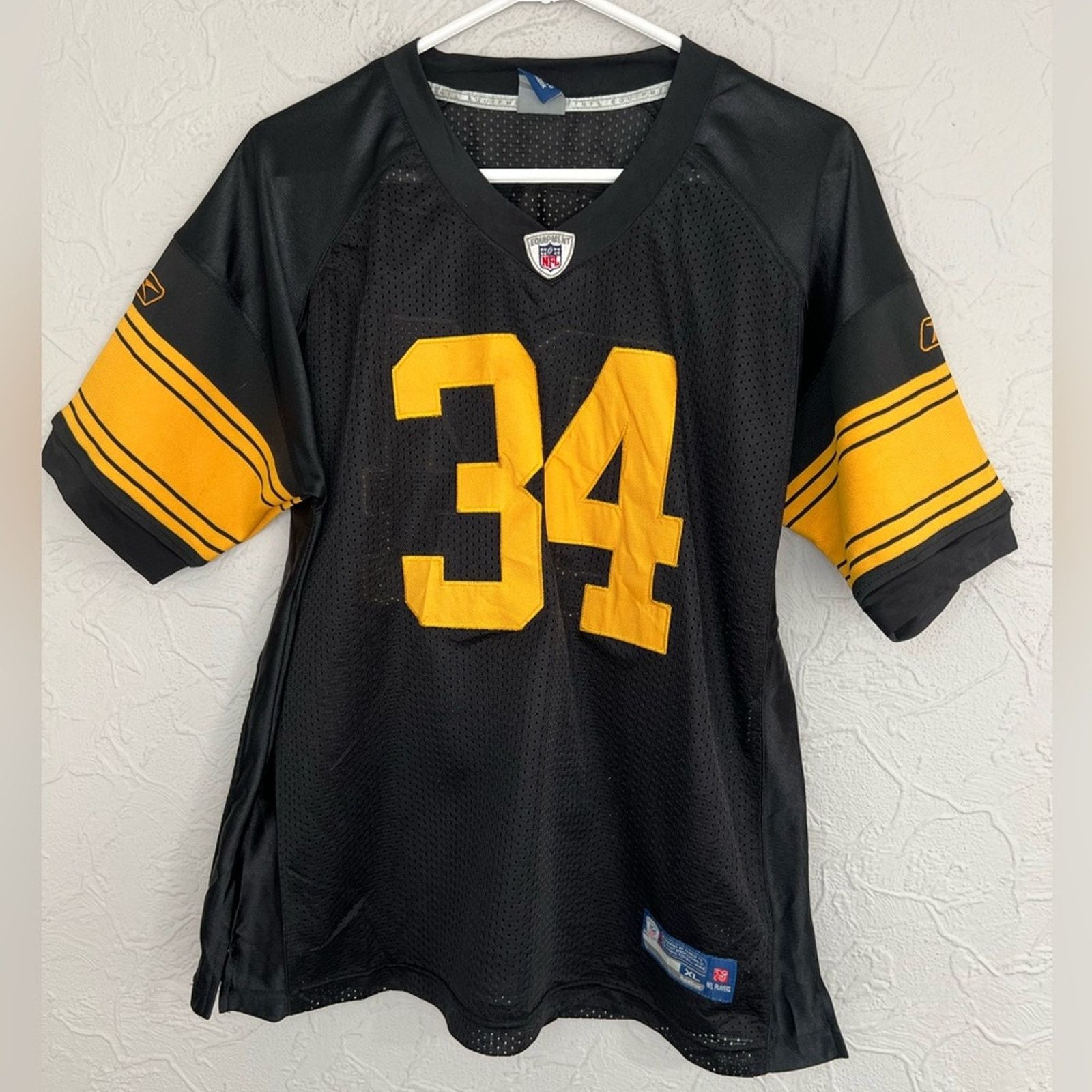 Reebok Reebok On Field Steelers Jersey #34 Mendenhall YOUTH XL SEWN Size US S / EU 44-46 / 1 - 2 Thumbnail
