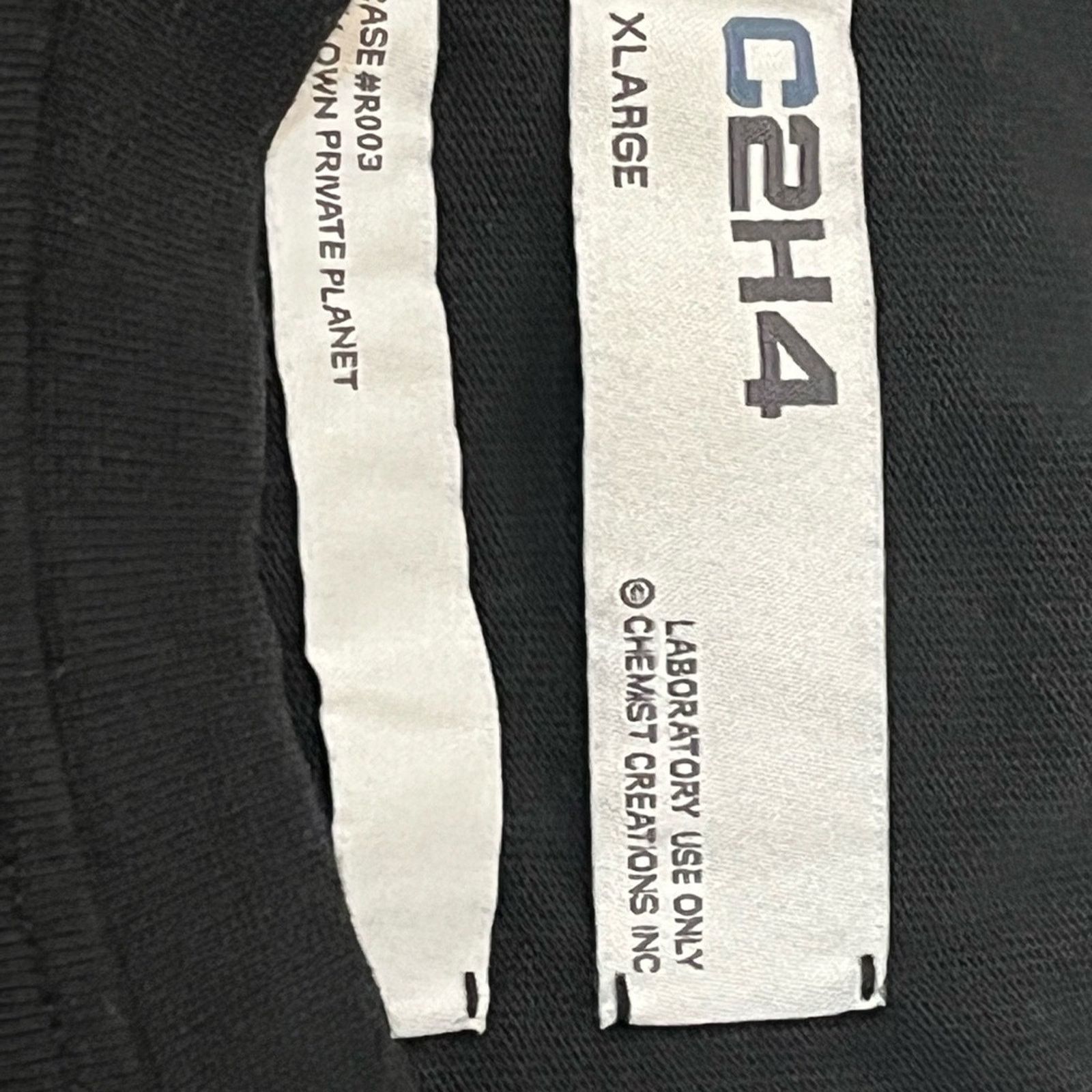 C2H4 Men’s C2H4 Black Cut Off Tee Vest Planet of Poets Size US XL / EU 56 / 4 - 5 Thumbnail