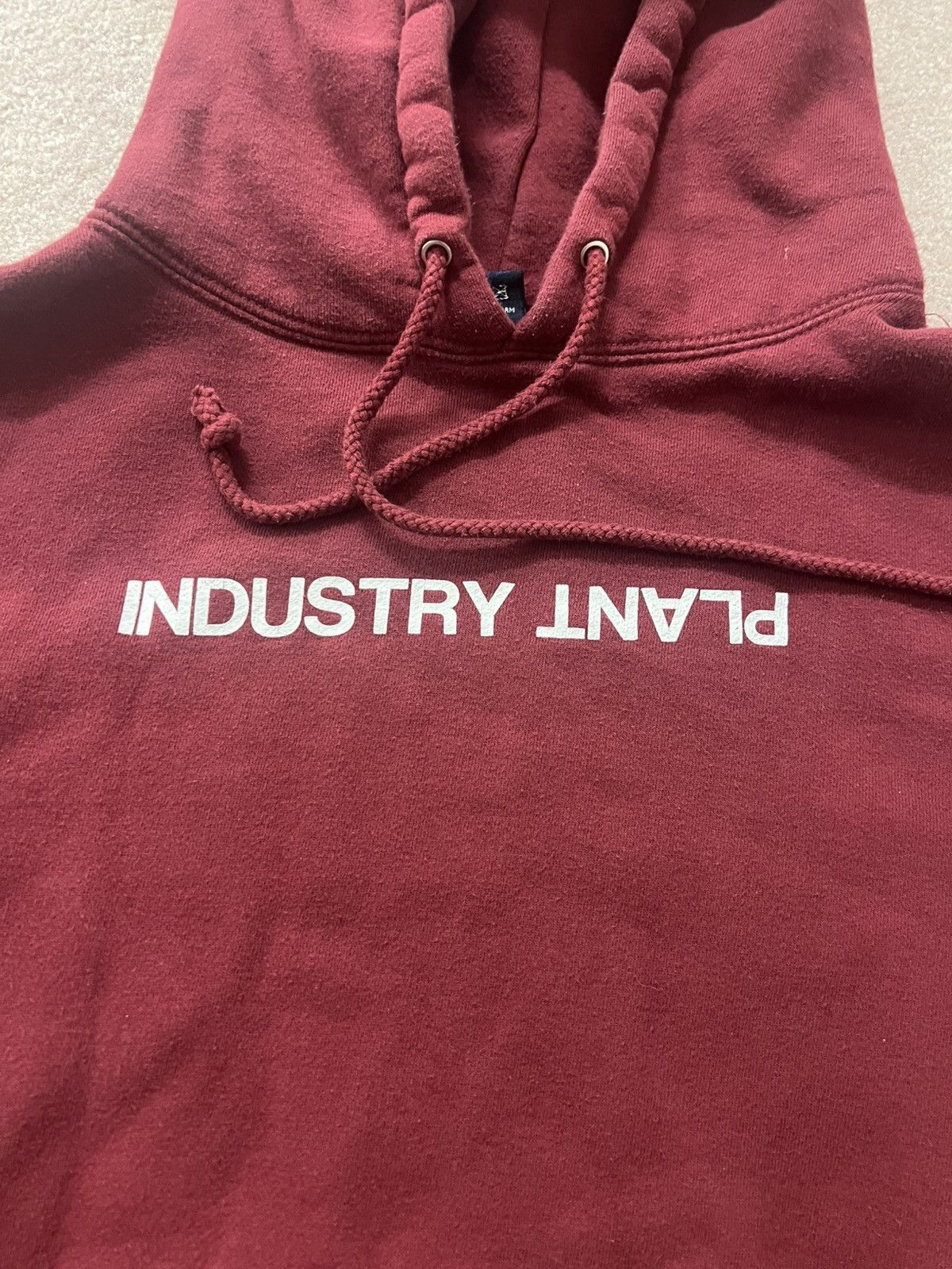 Other Industry Plant Iann Dior Maroon Red Hoodie Sweatshirt Size US S / EU 44-46 / 1 - 2 Thumbnail