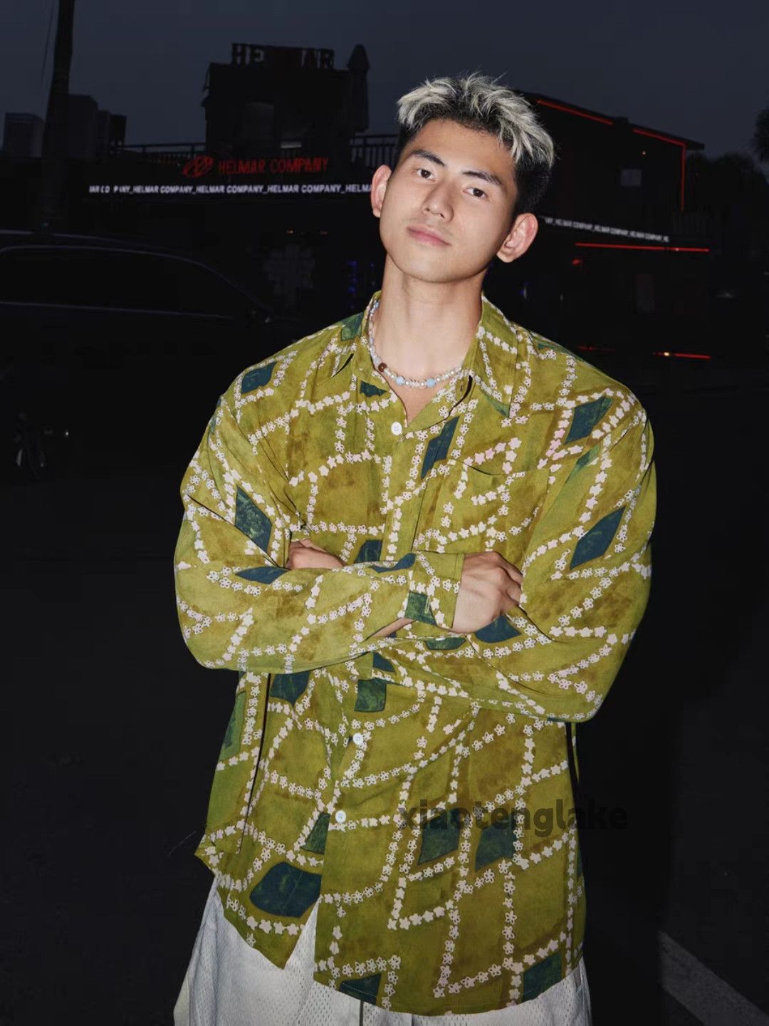 Designer Unisex outdoor utility pattern graphic hiphop festival shirt Size US M / EU 48-50 / 2 - 6 Thumbnail