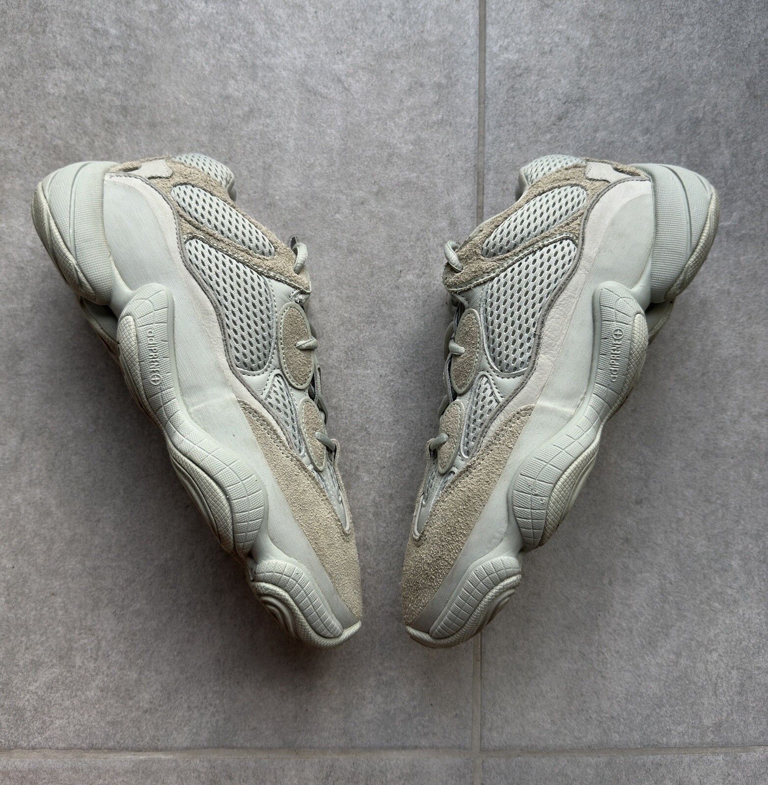 Adidas Adidas Yeezy 500 Low Kanye West EE7287 Salt US-9 Size US 9 / EU 42 - 2 Thumbnail