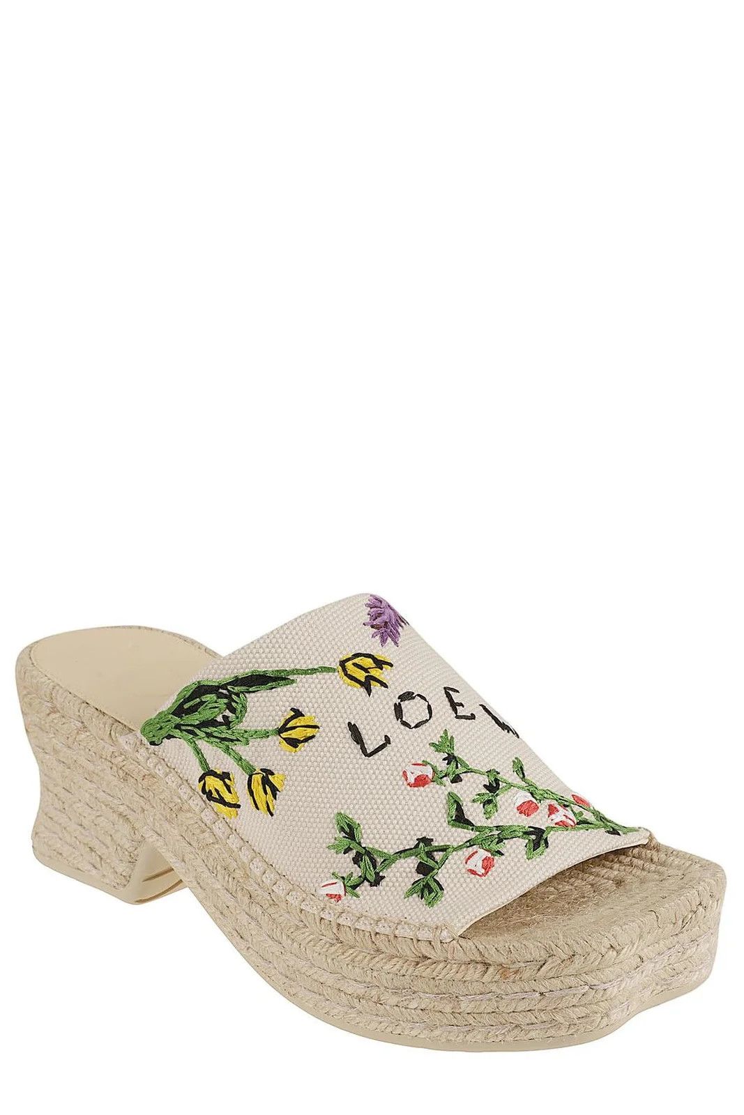 Loewe o1in1g0426 Petal Espadrille Sandals in Multicolor Size US 9 / IT 39 - 2 Thumbnail